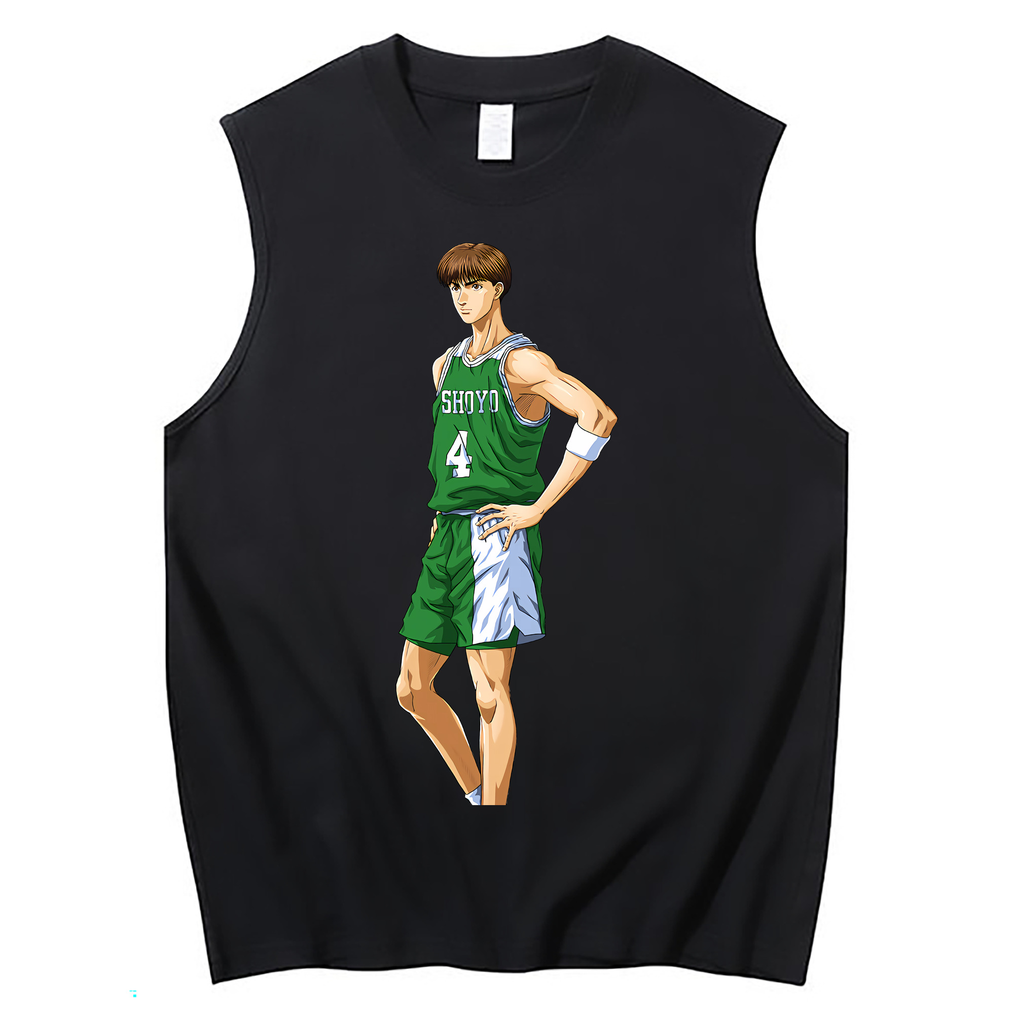 （画像用） SLAM DUNK／スラムダンク コットン100％タンクトップ（フロントプリント）