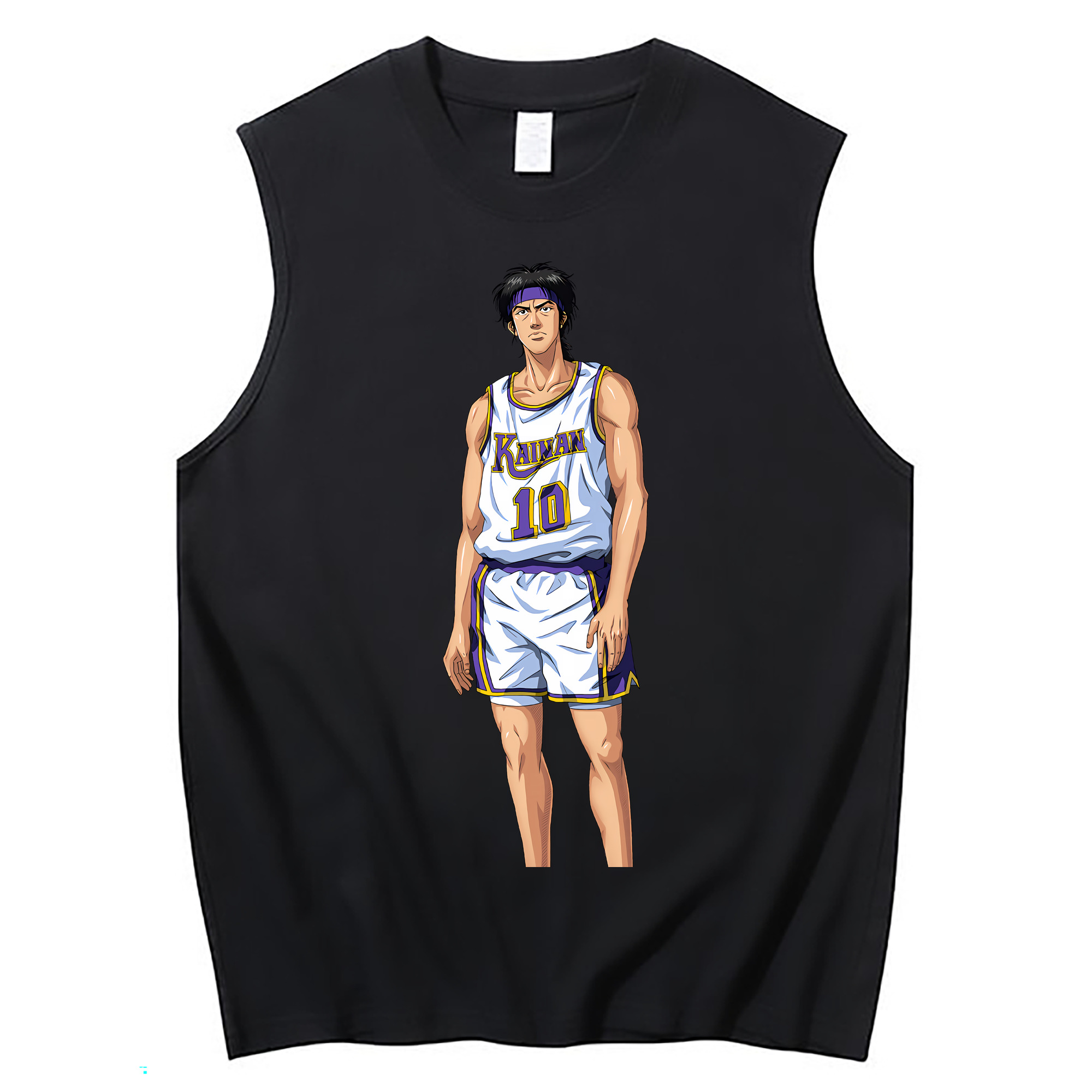 （画像用） SLAM DUNK／スラムダンク コットン100％タンクトップ（フロントプリント）
