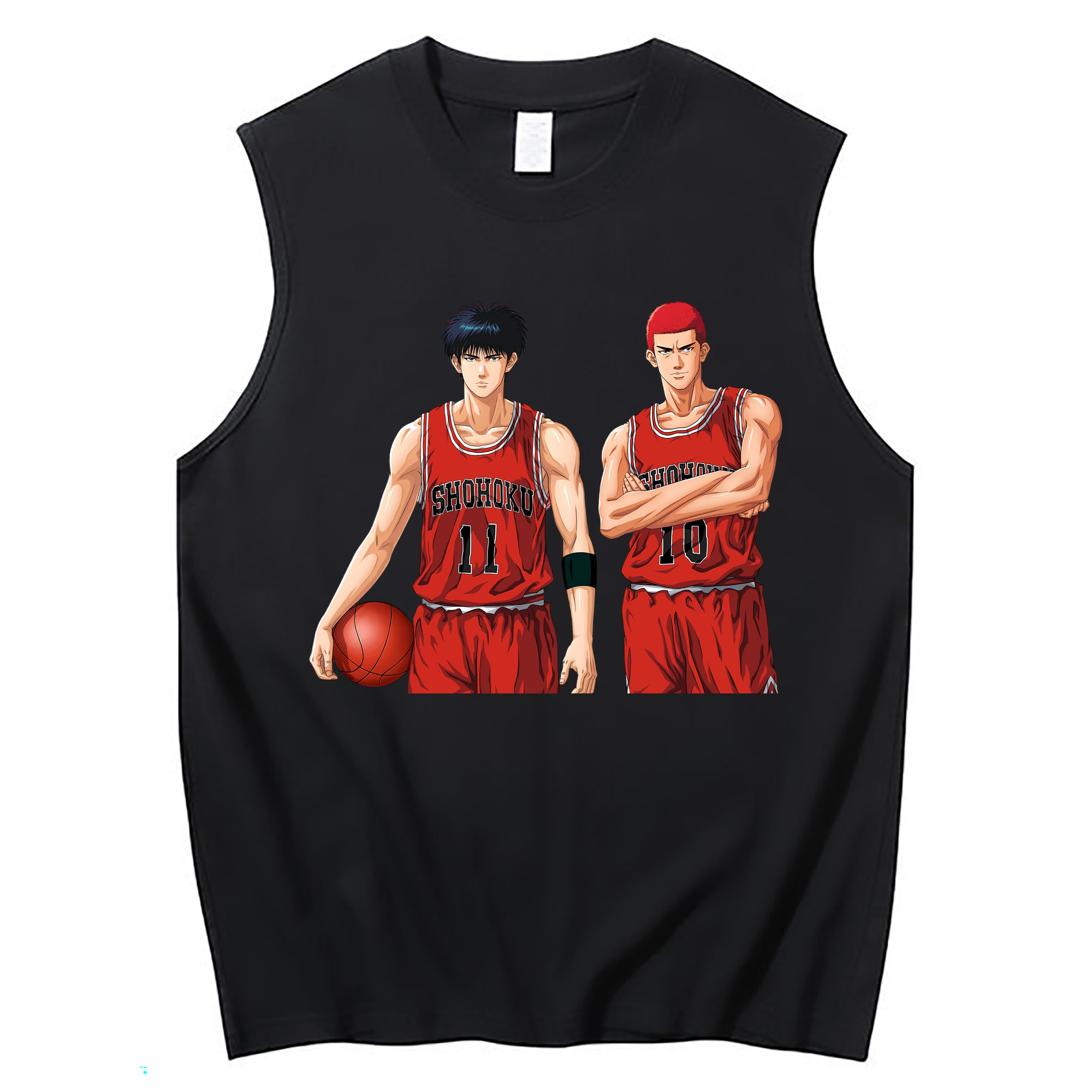 （画像用） SLAM DUNK／スラムダンク コットン100％タンクトップ（フロントプリント）