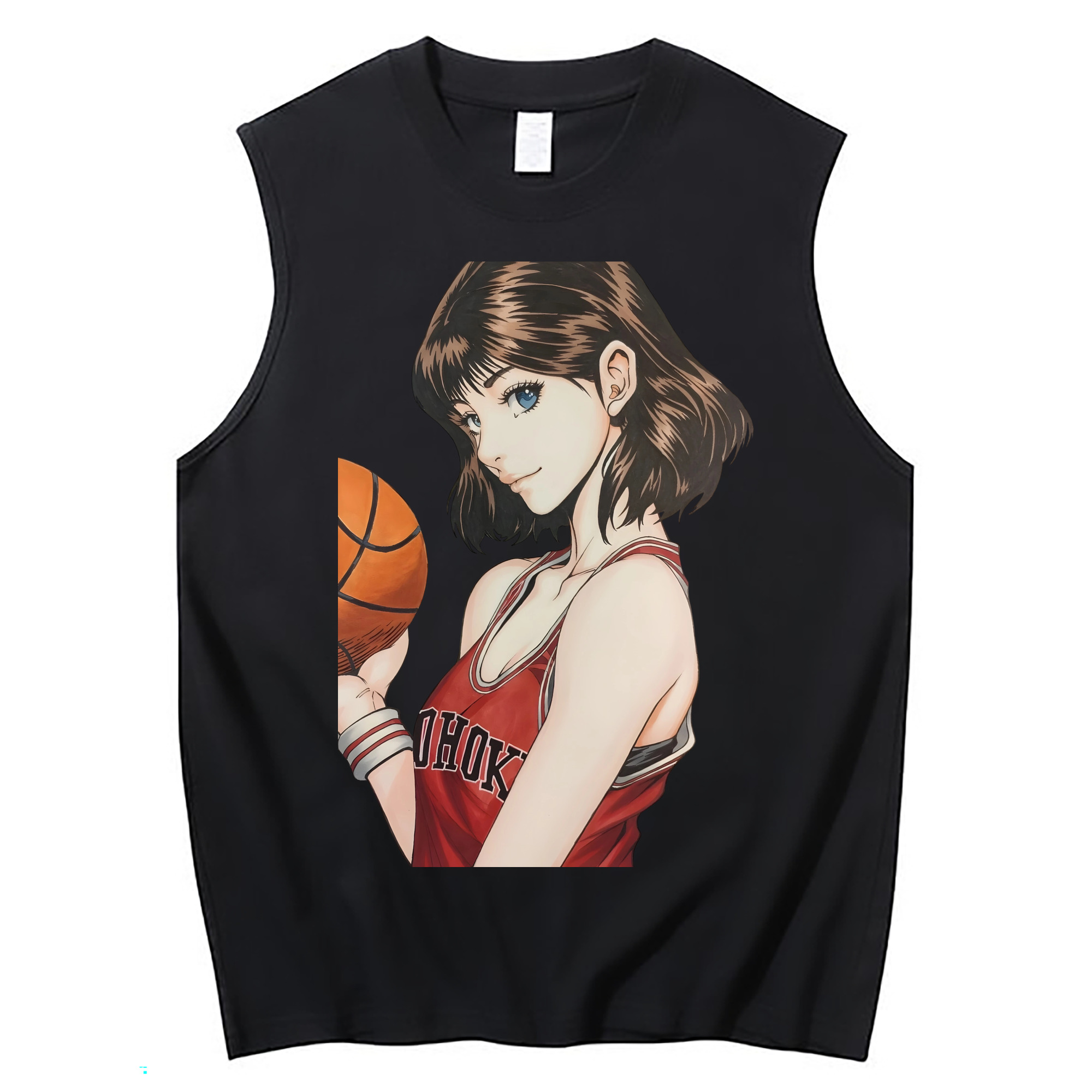 （画像用） SLAM DUNK／スラムダンク コットン100％タンクトップ（フロントプリント）