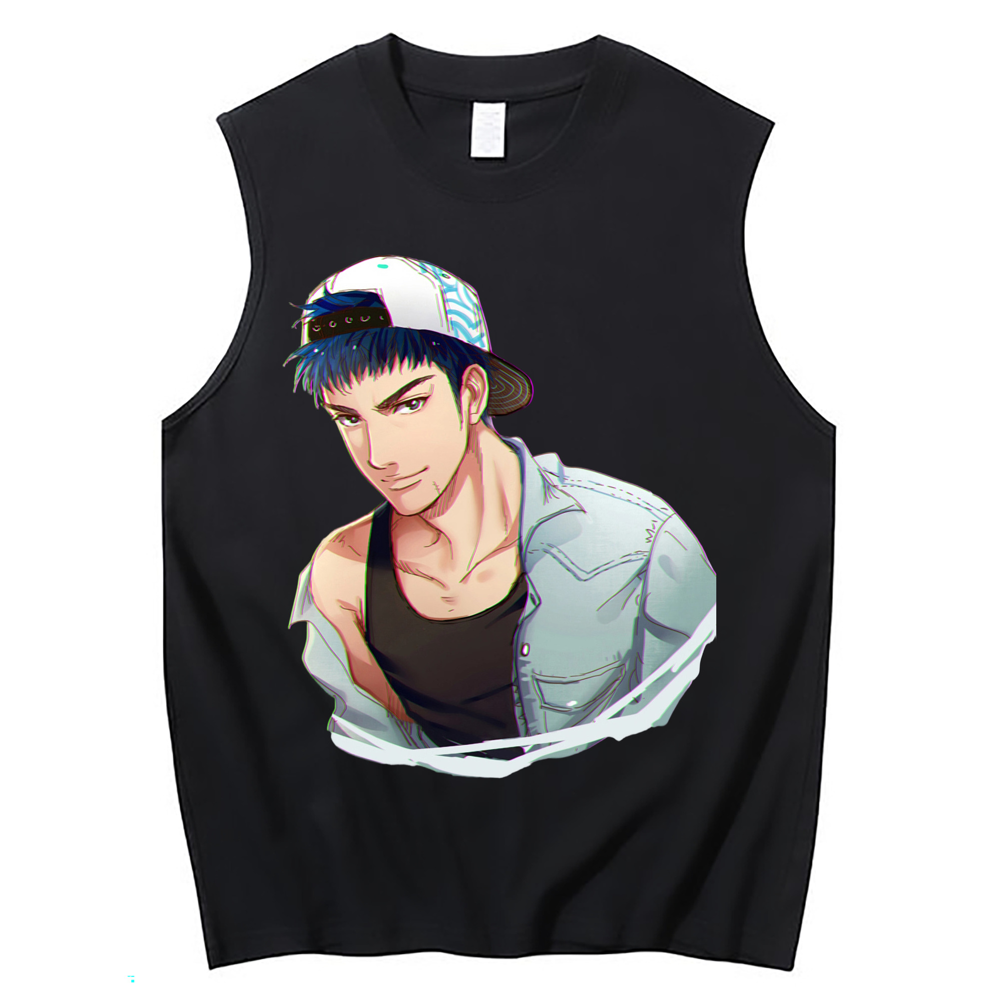 （画像用） SLAM DUNK／スラムダンク コットン100％タンクトップ（フロントプリント）