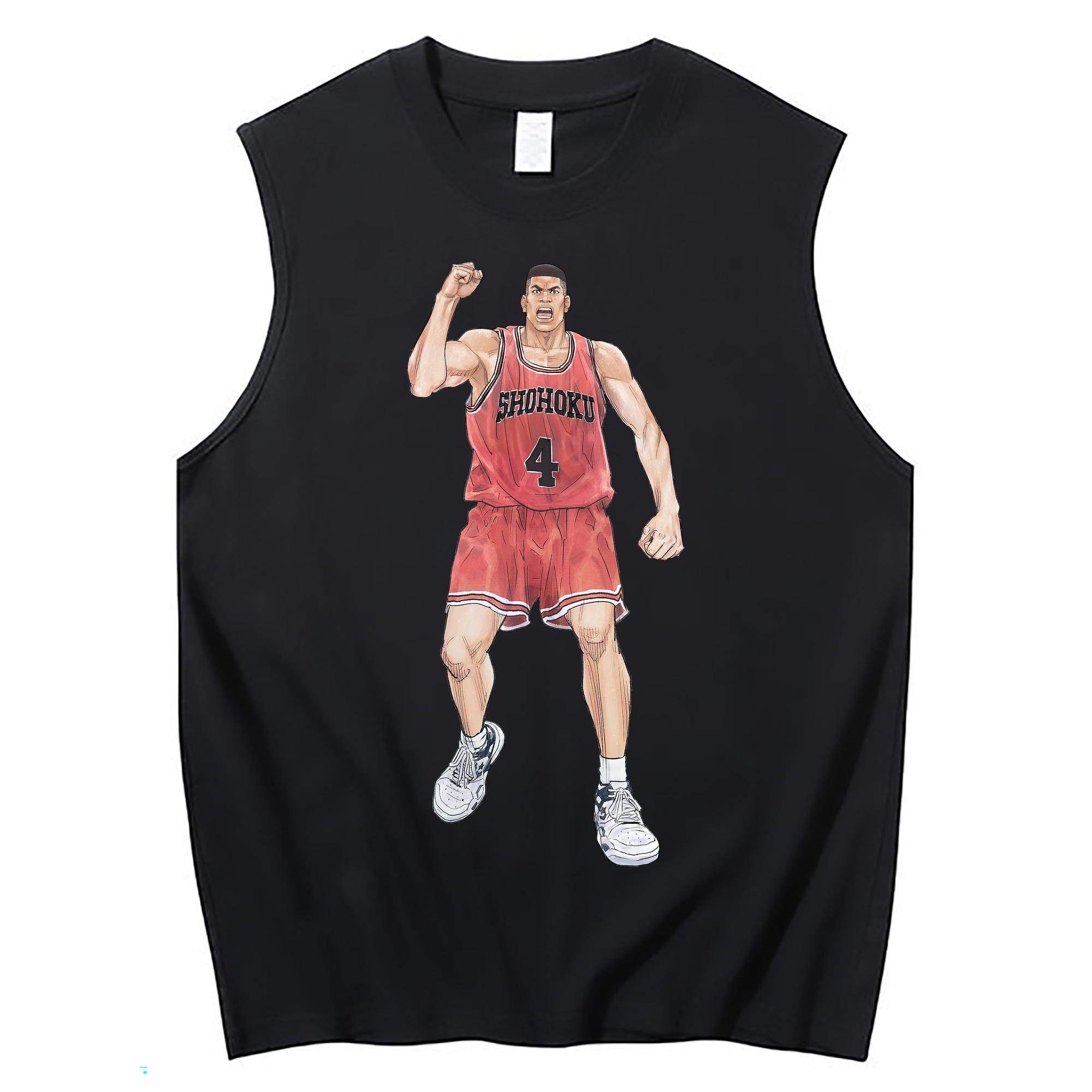 （画像用） SLAM DUNK／スラムダンク コットン100％タンクトップ（フロントプリント）