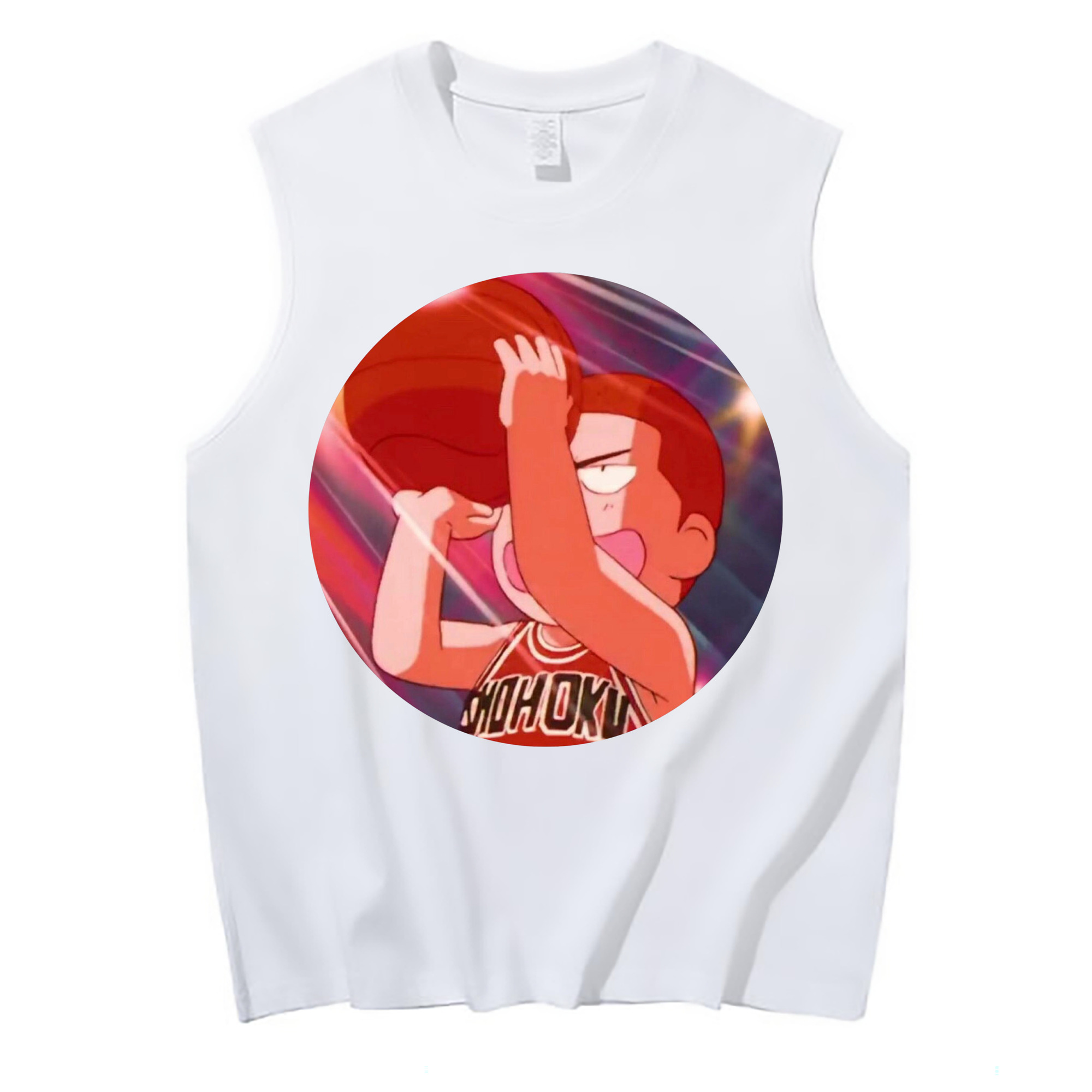 （画像用） SLAM DUNK／スラムダンク コットン100％タンクトップ（フロントプリント）