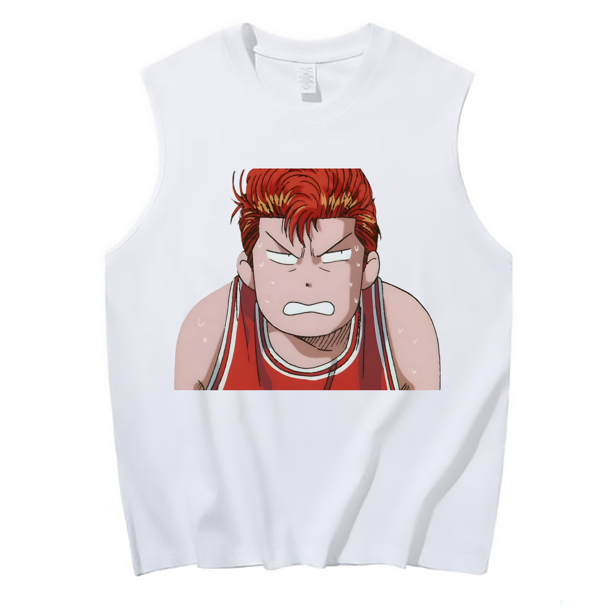 （画像用） SLAM DUNK／スラムダンク コットン100％タンクトップ（フロントプリント）