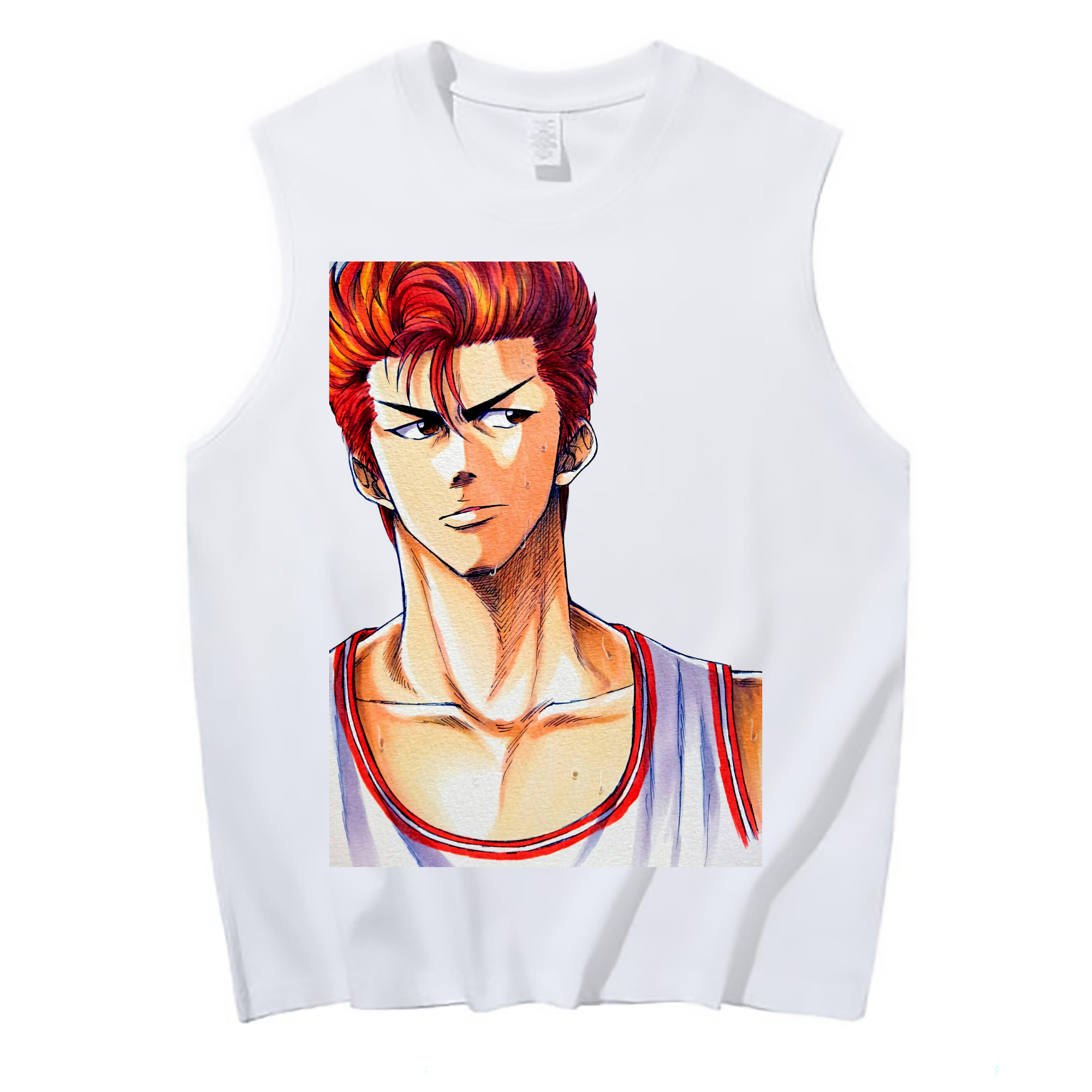 （画像用） SLAM DUNK／スラムダンク コットン100％タンクトップ（フロントプリント）