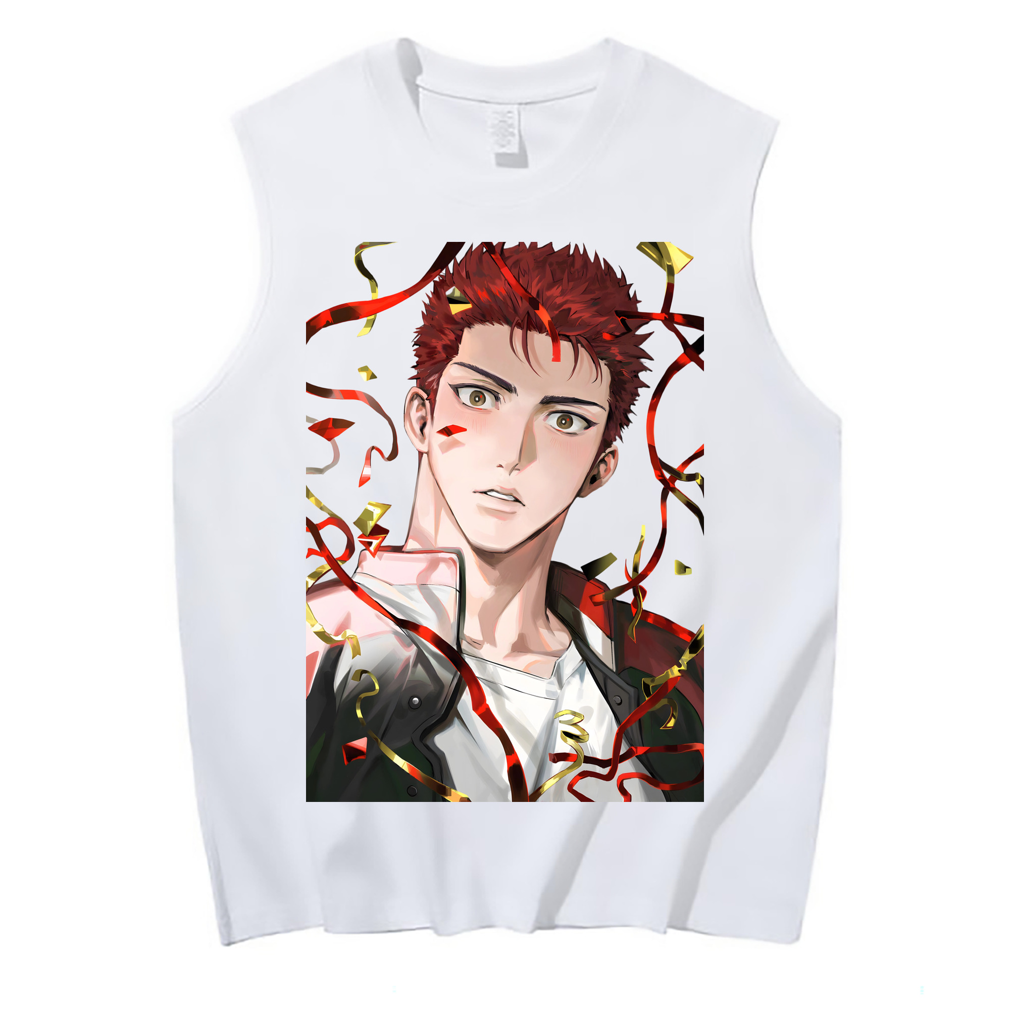 （画像用） SLAM DUNK／スラムダンク コットン100％タンクトップ（フロントプリント）