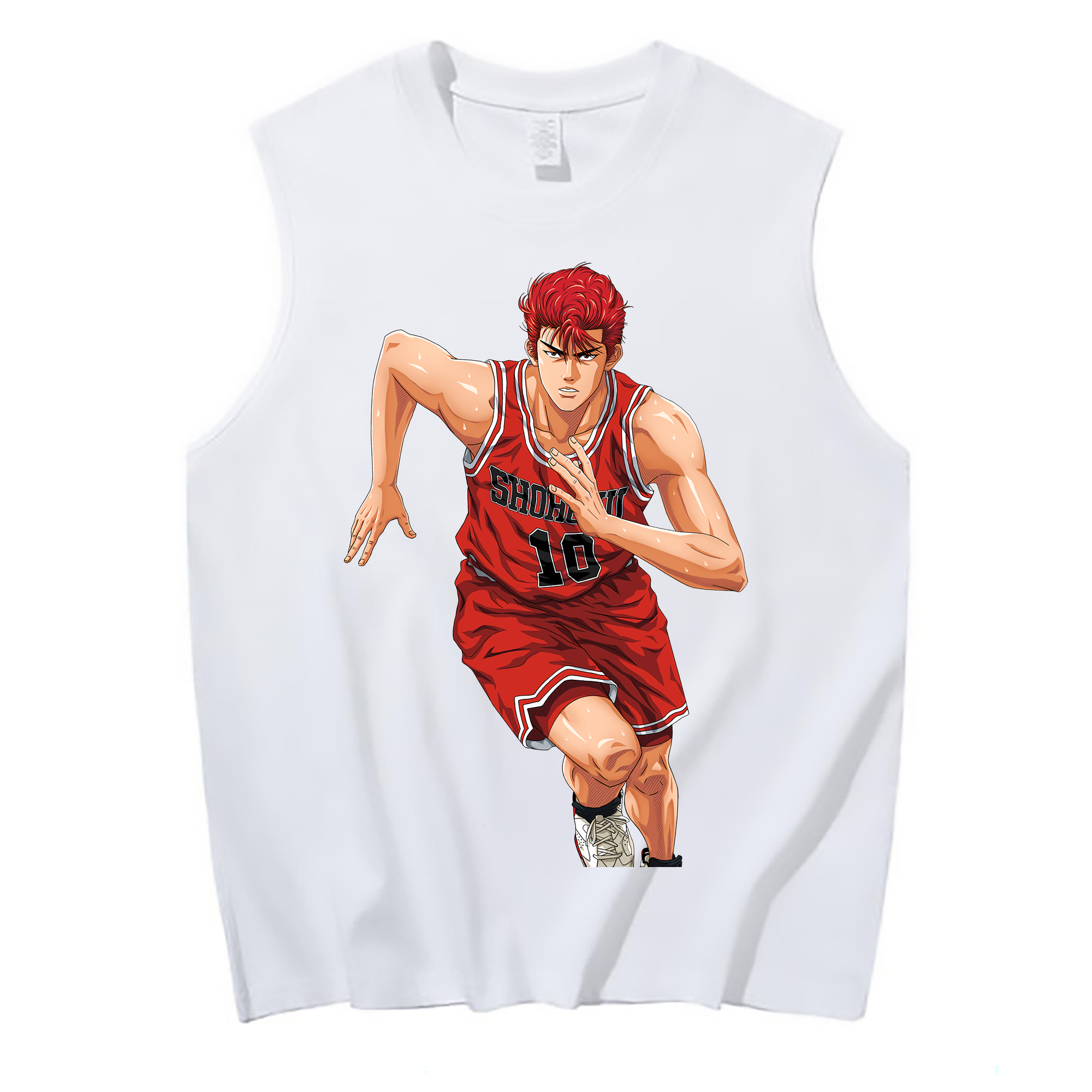 （画像用） SLAM DUNK／スラムダンク コットン100％タンクトップ（フロントプリント）