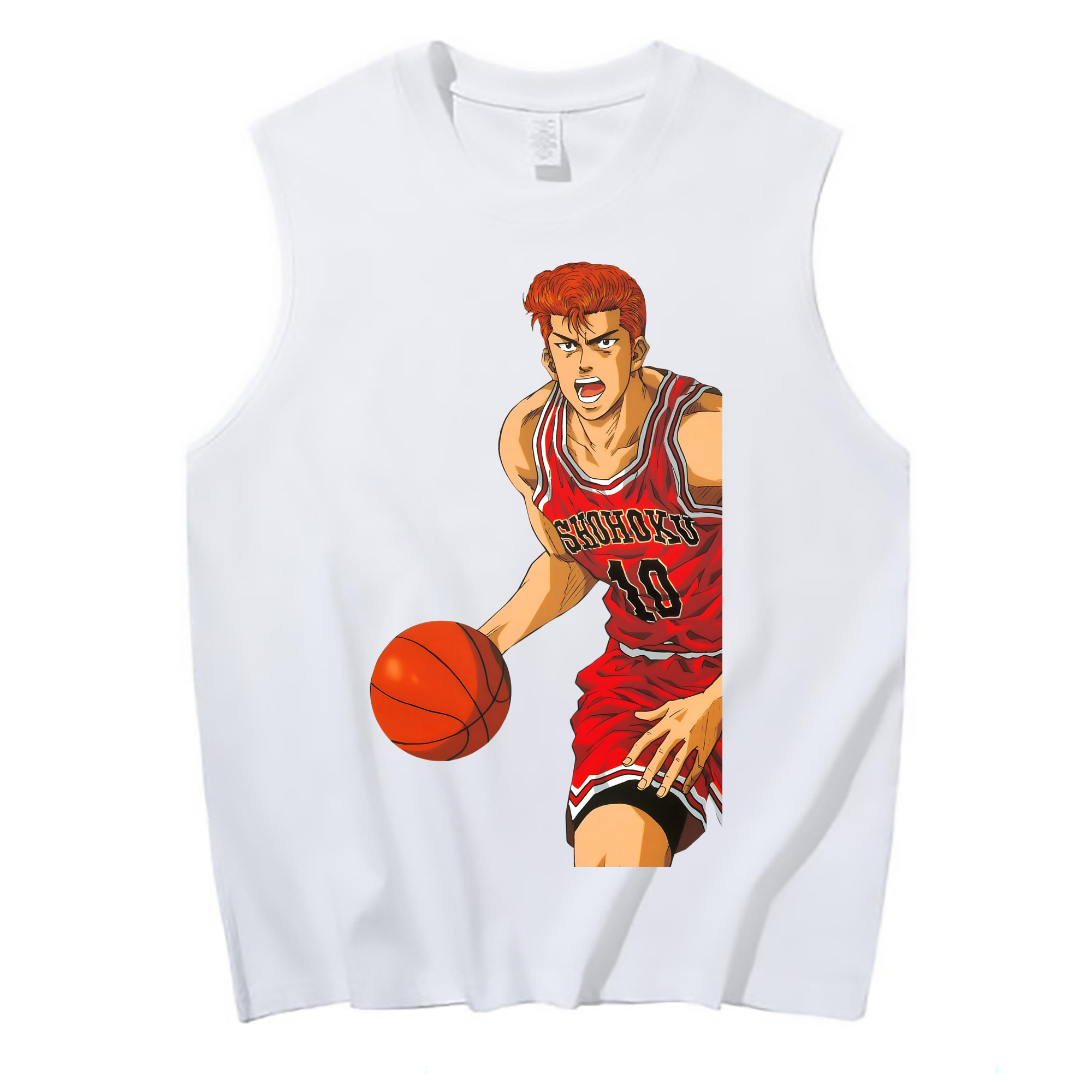 （画像用） SLAM DUNK／スラムダンク コットン100％タンクトップ（フロントプリント）