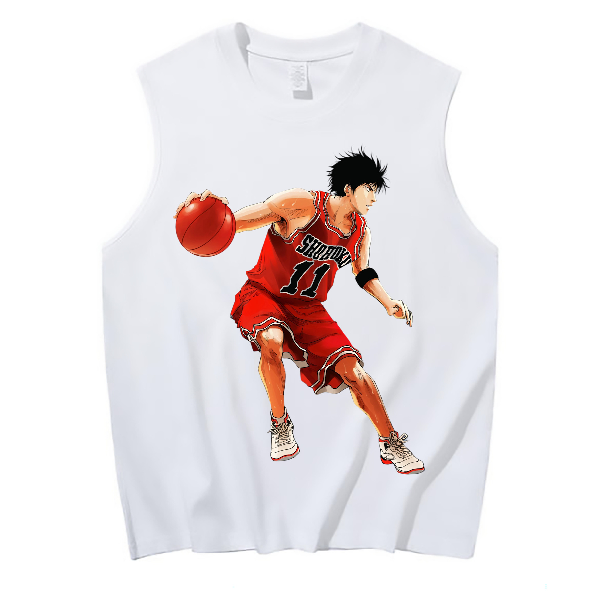 （画像用） SLAM DUNK／スラムダンク コットン100％タンクトップ（フロントプリント）