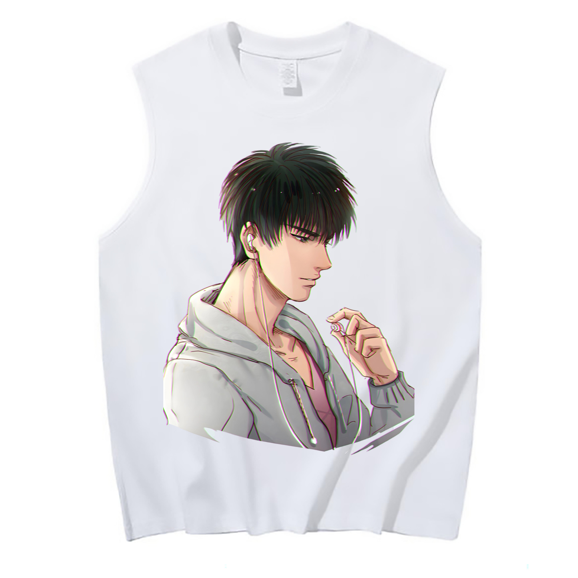 （画像用） SLAM DUNK／スラムダンク コットン100％タンクトップ（フロントプリント）
