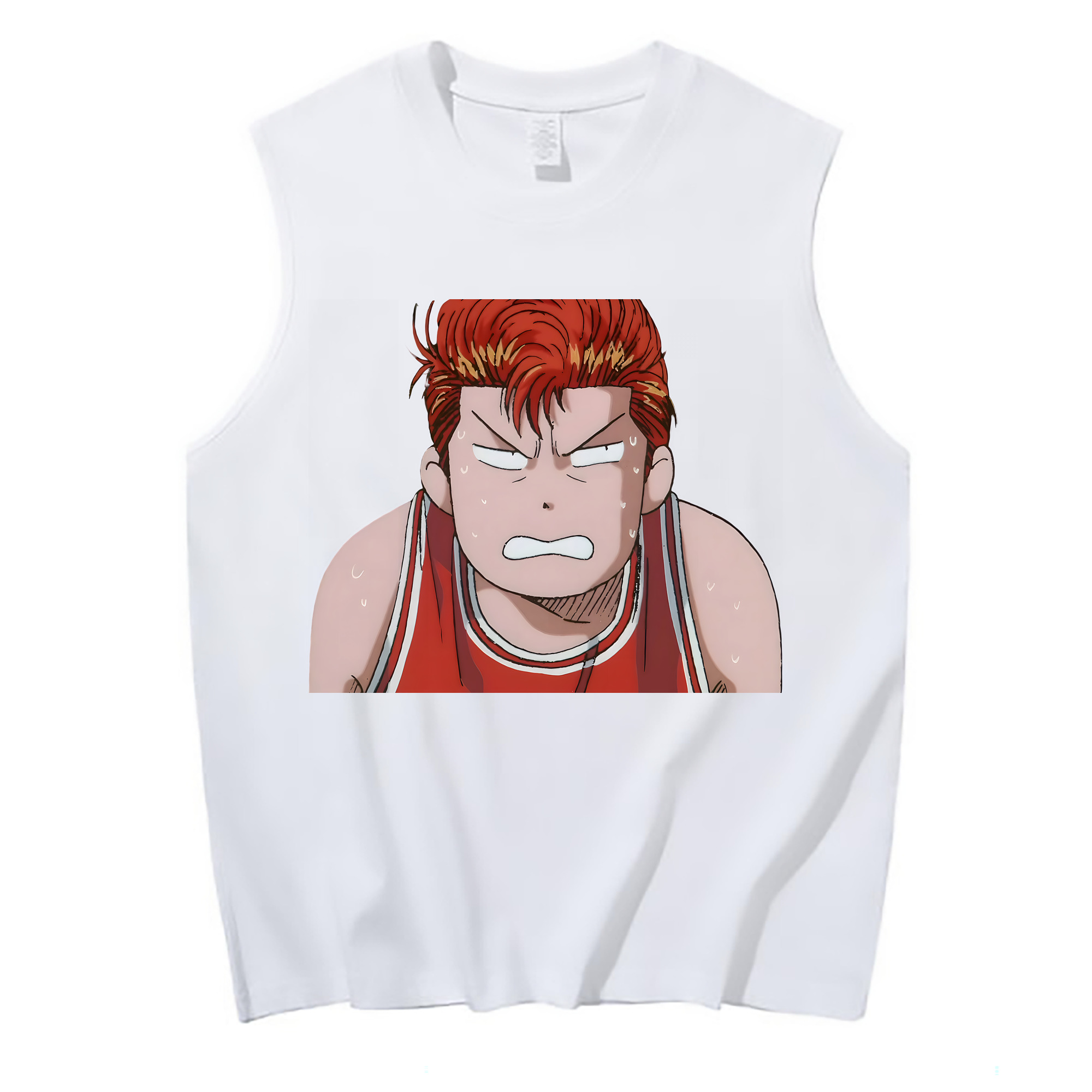 （画像用） SLAM DUNK／スラムダンク コットン100％タンクトップ（フロントプリント）