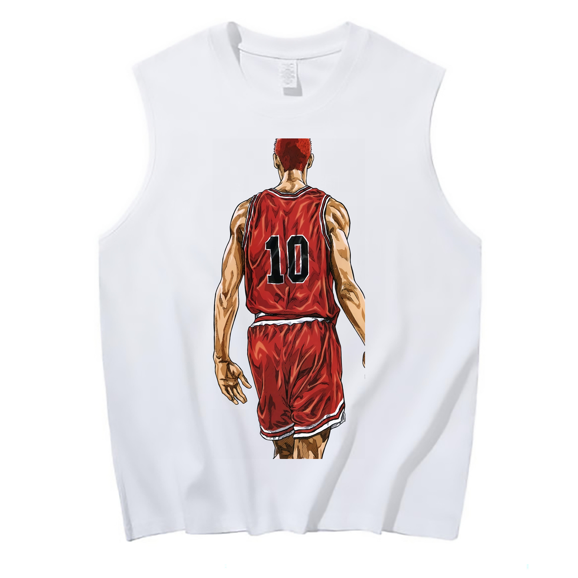 （画像用） SLAM DUNK／スラムダンク コットン100％タンクトップ（フロントプリント）