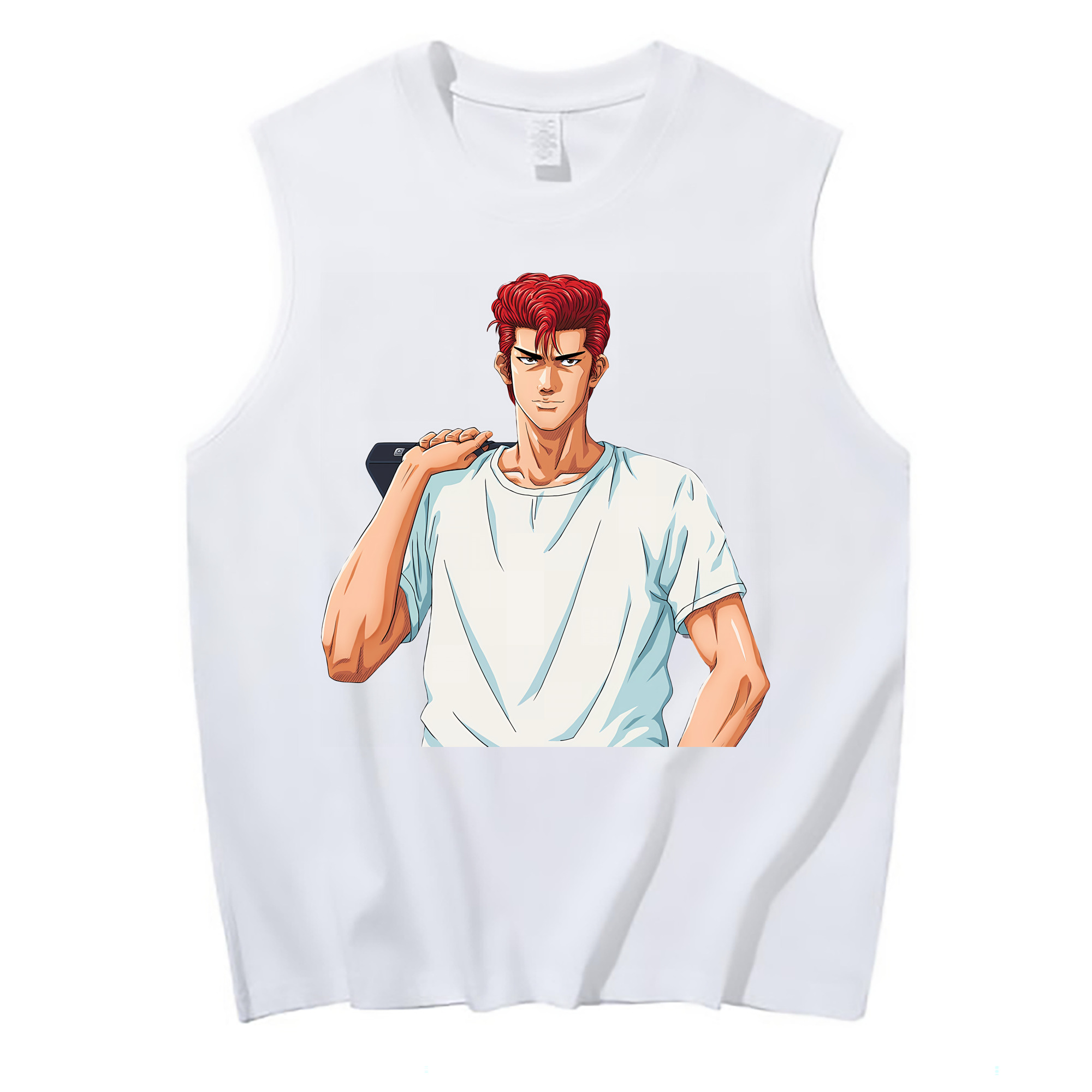（画像用） SLAM DUNK／スラムダンク コットン100％タンクトップ（フロントプリント）