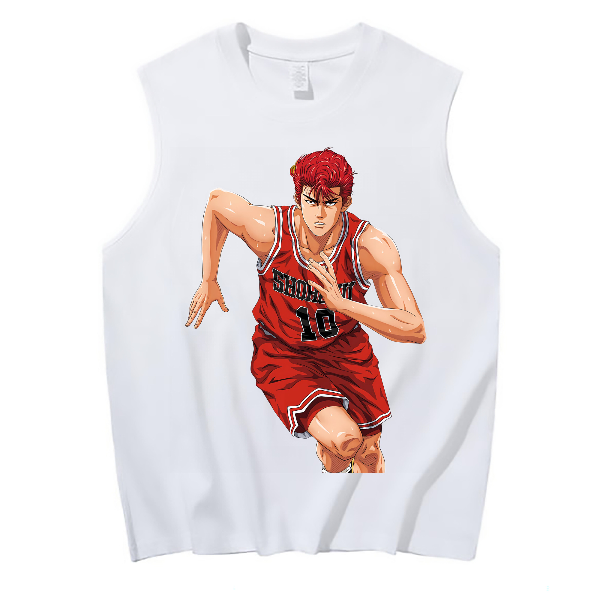 （画像用） SLAM DUNK／スラムダンク コットン100％タンクトップ（フロントプリント）