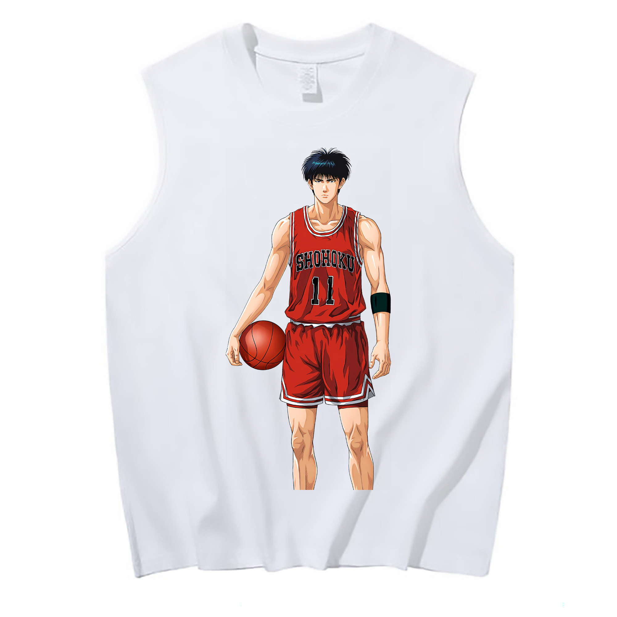 （画像用） SLAM DUNK／スラムダンク コットン100％タンクトップ（フロントプリント）
