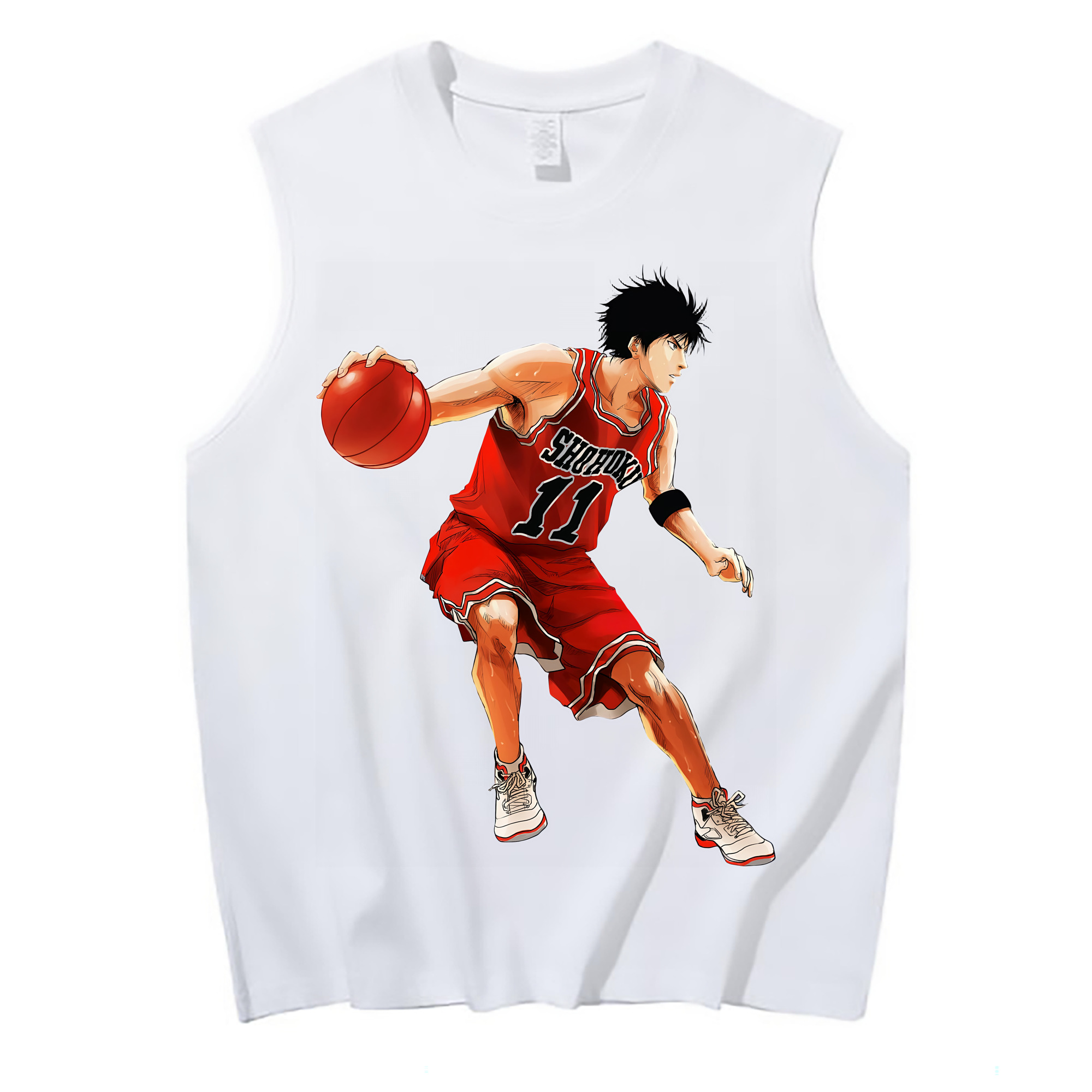 （画像用） SLAM DUNK／スラムダンク コットン100％タンクトップ（フロントプリント）