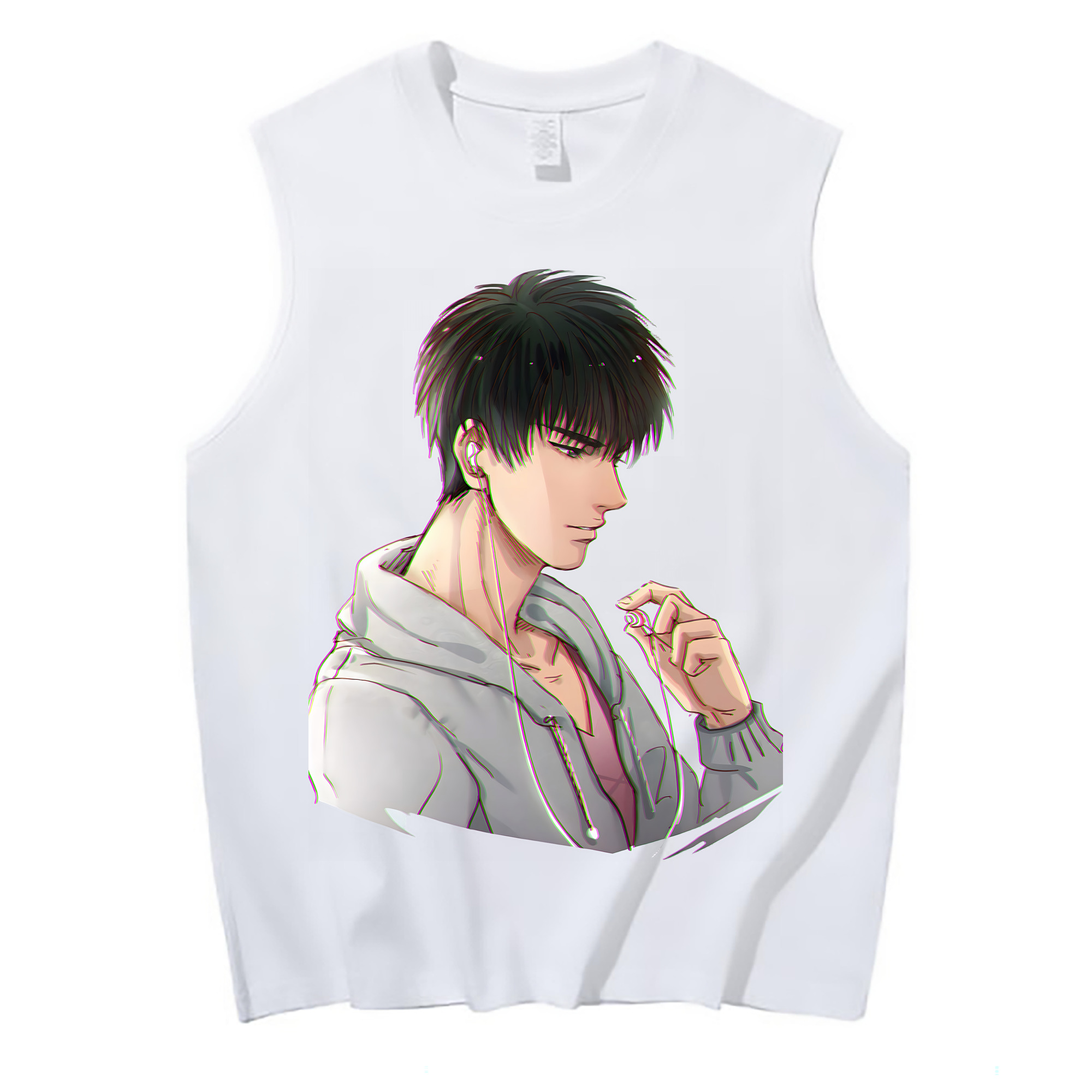（画像用） SLAM DUNK／スラムダンク コットン100％タンクトップ（フロントプリント）