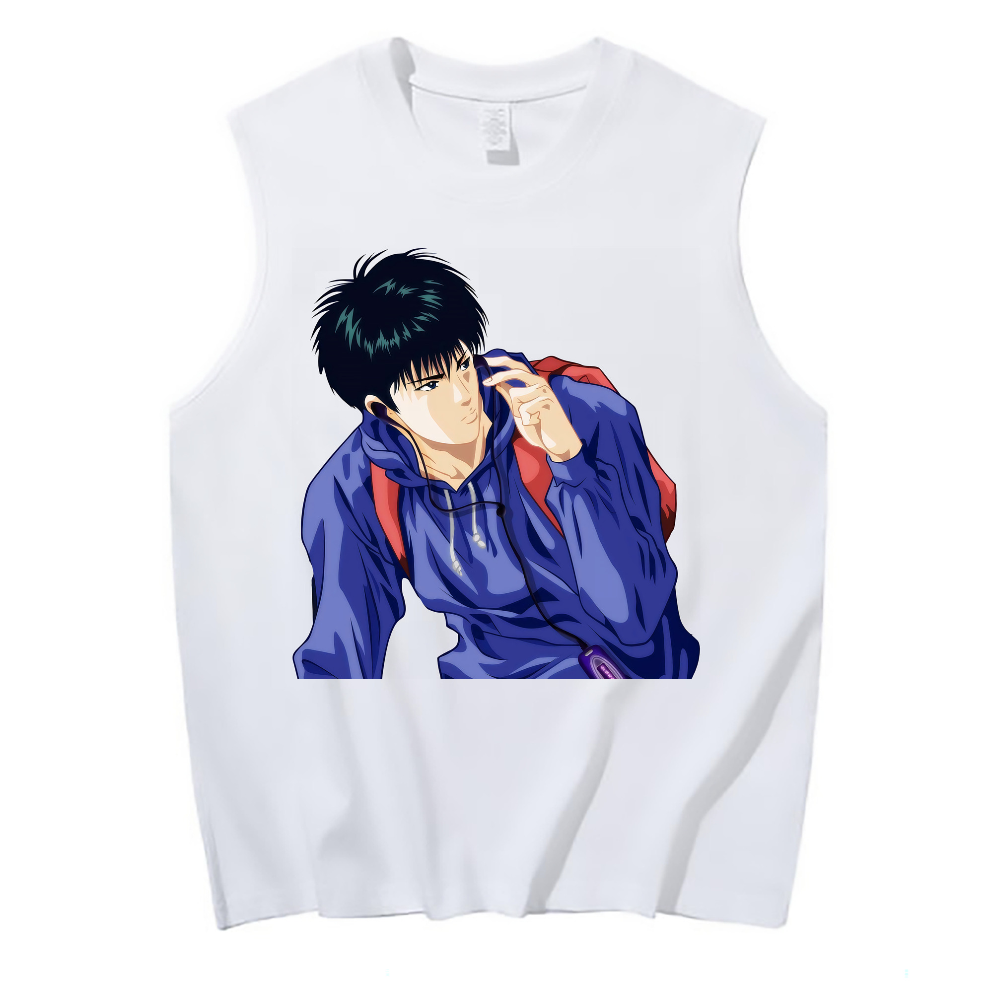 （画像用） SLAM DUNK／スラムダンク コットン100％タンクトップ（フロントプリント）