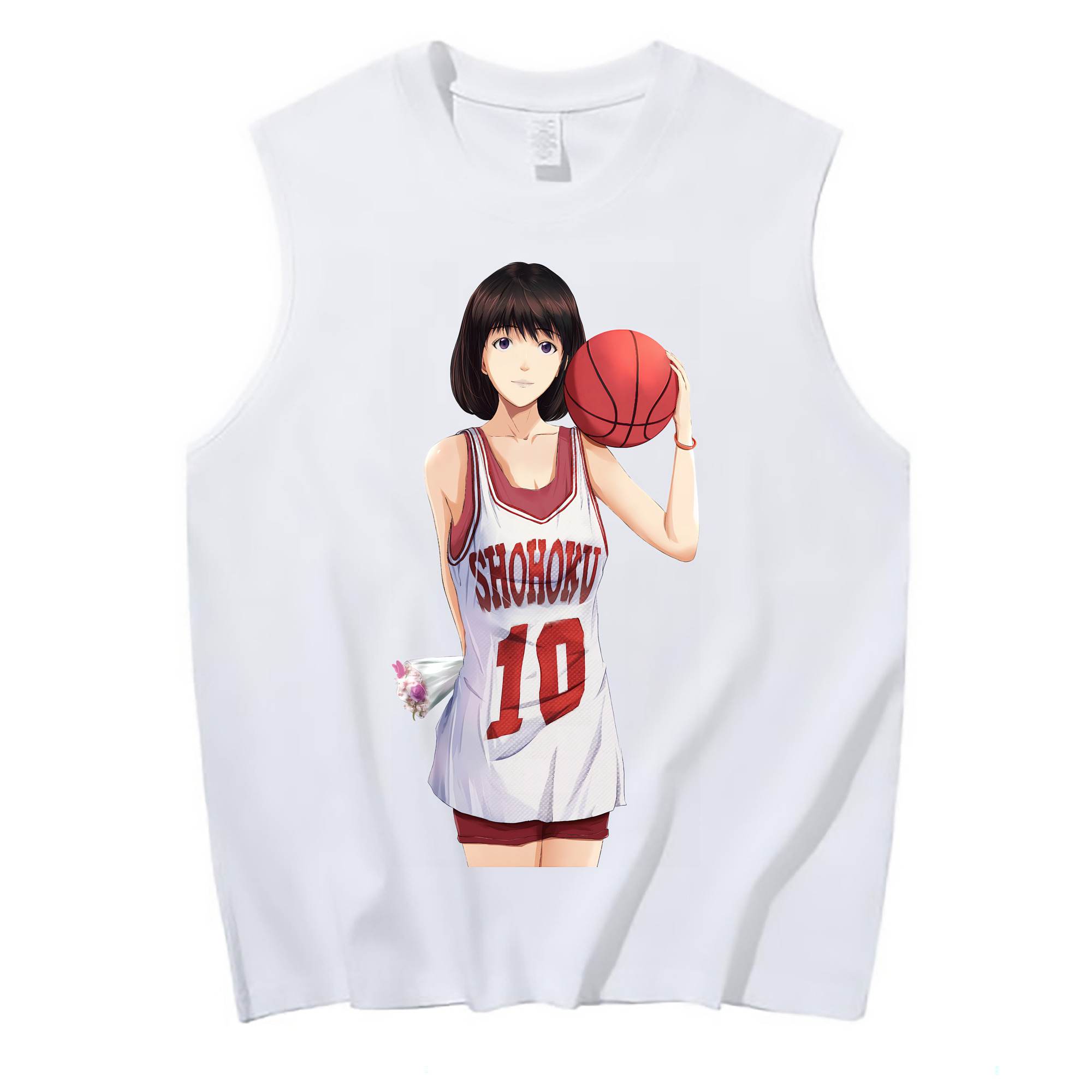 （画像用） SLAM DUNK／スラムダンク コットン100％タンクトップ（フロントプリント）