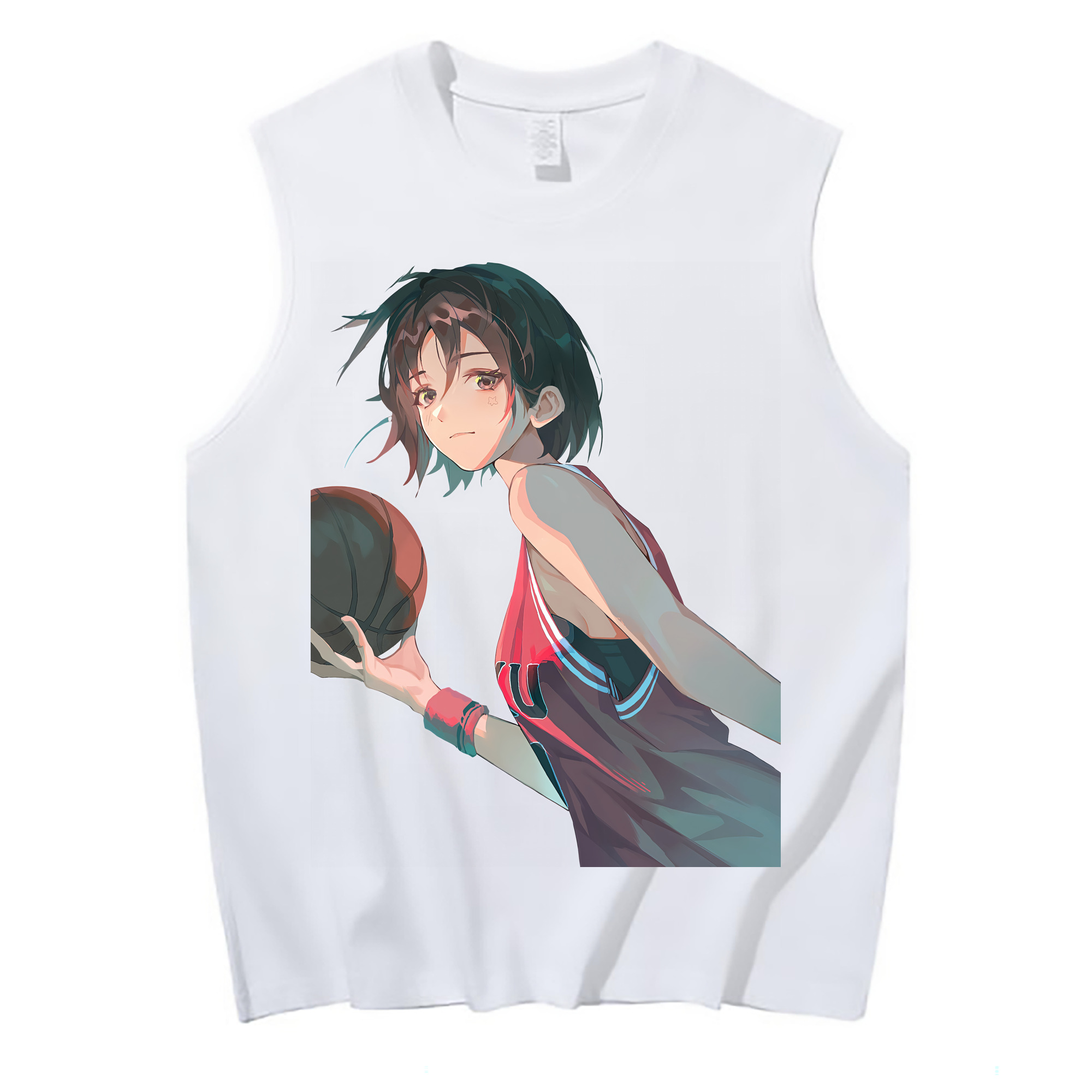 （画像用） SLAM DUNK／スラムダンク コットン100％タンクトップ（フロントプリント）