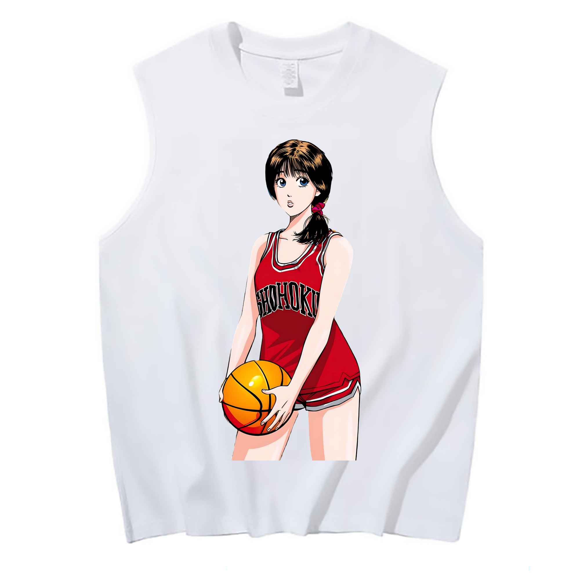 （画像用） SLAM DUNK／スラムダンク コットン100％タンクトップ（フロントプリント）