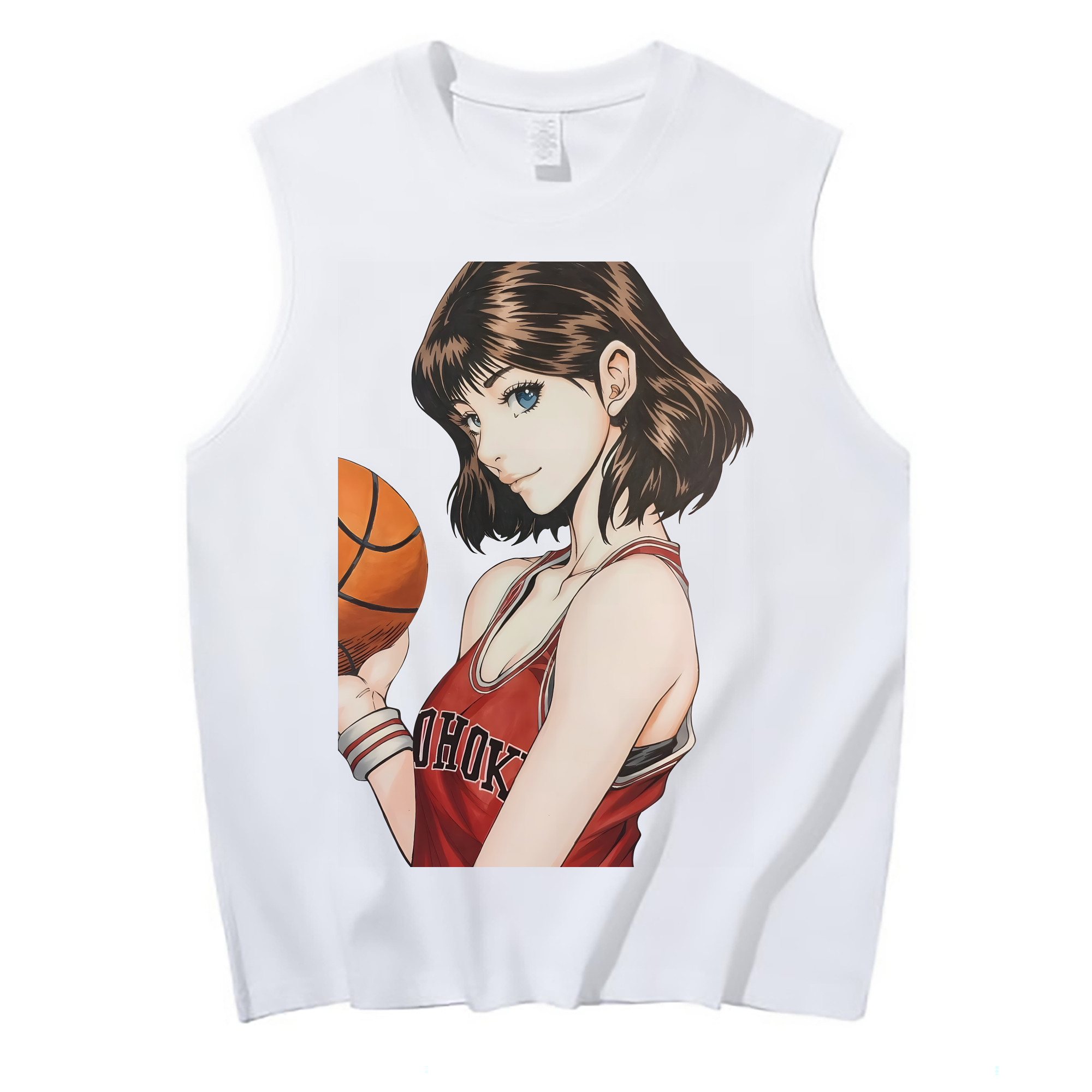 （画像用） SLAM DUNK／スラムダンク コットン100％タンクトップ（フロントプリント）