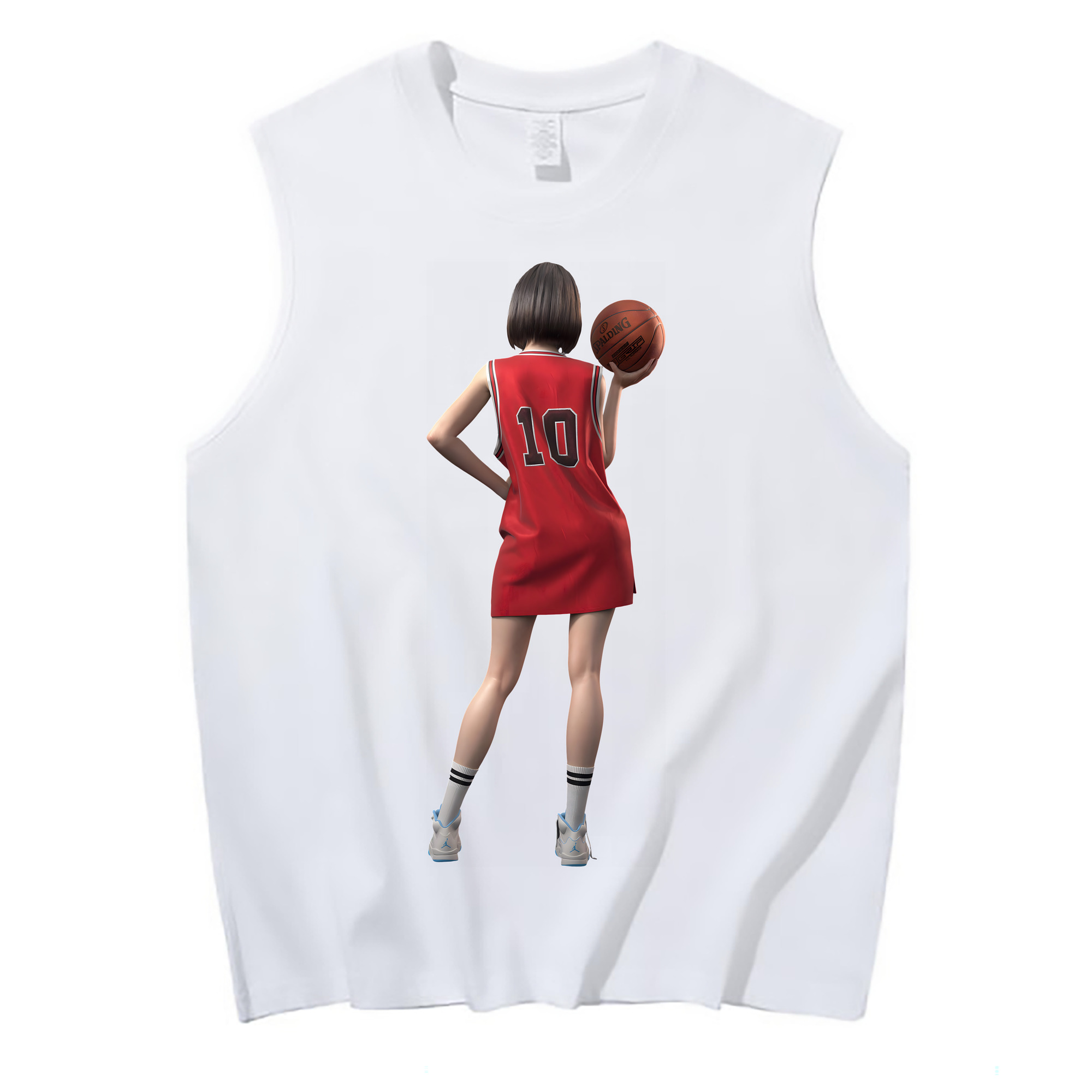 （画像用） SLAM DUNK／スラムダンク コットン100％タンクトップ（フロントプリント）