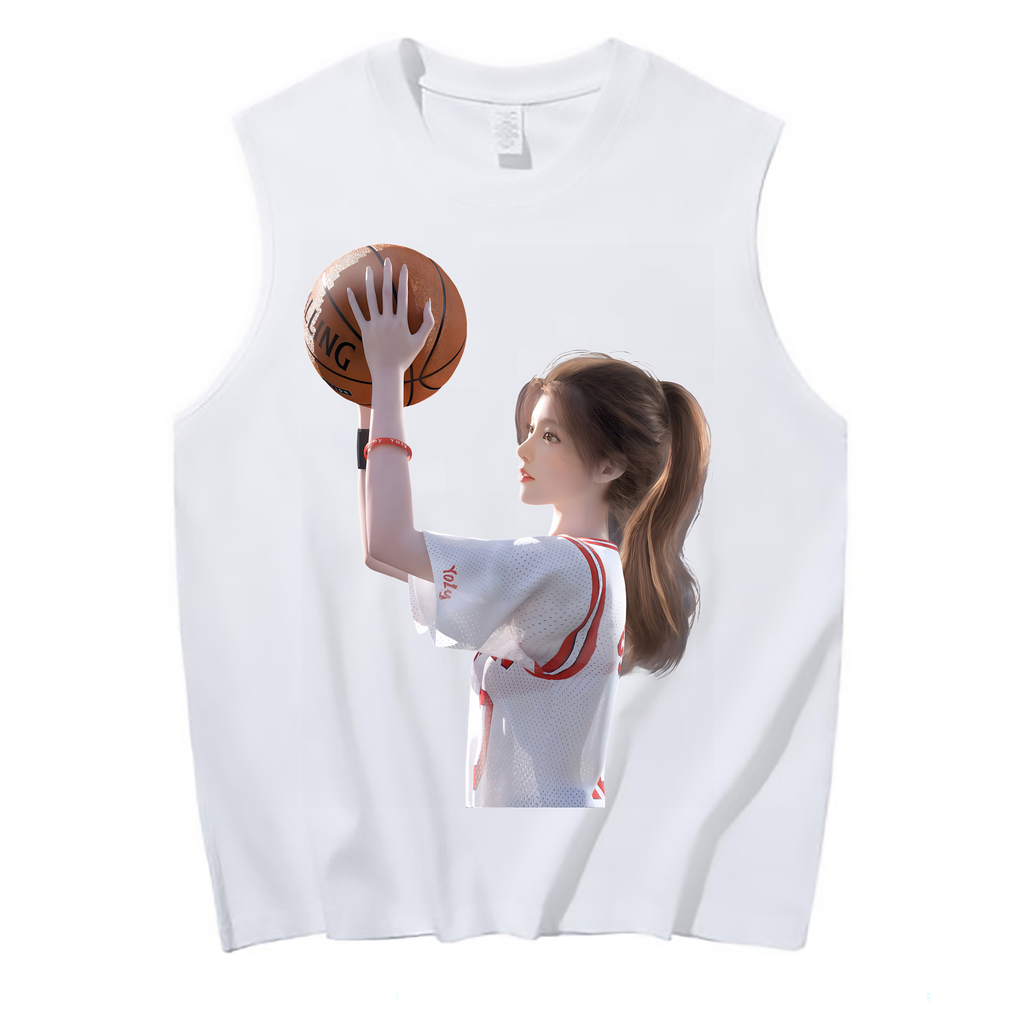 （画像用） SLAM DUNK／スラムダンク コットン100％タンクトップ（フロントプリント）