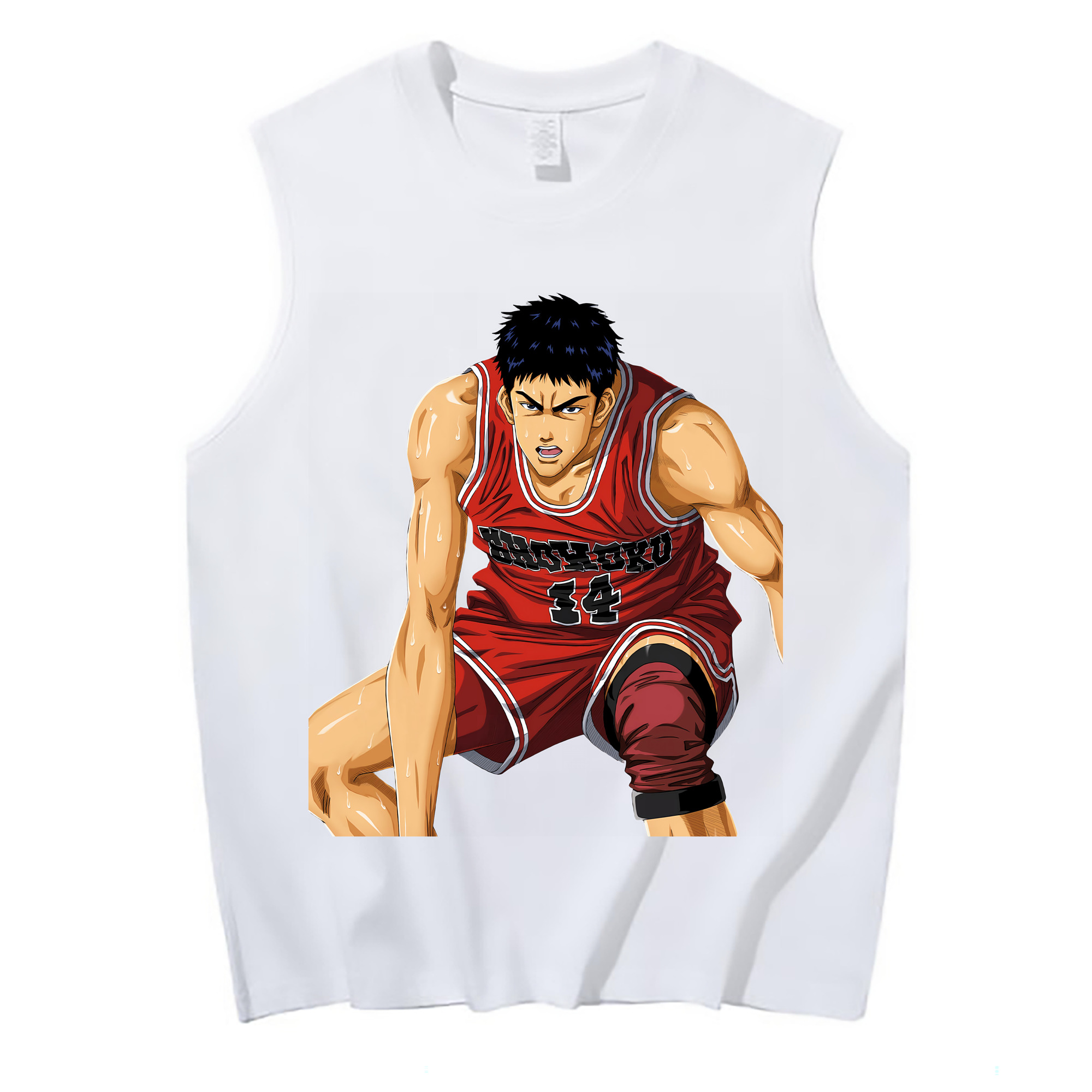 （画像用） SLAM DUNK／スラムダンク コットン100％タンクトップ（フロントプリント）