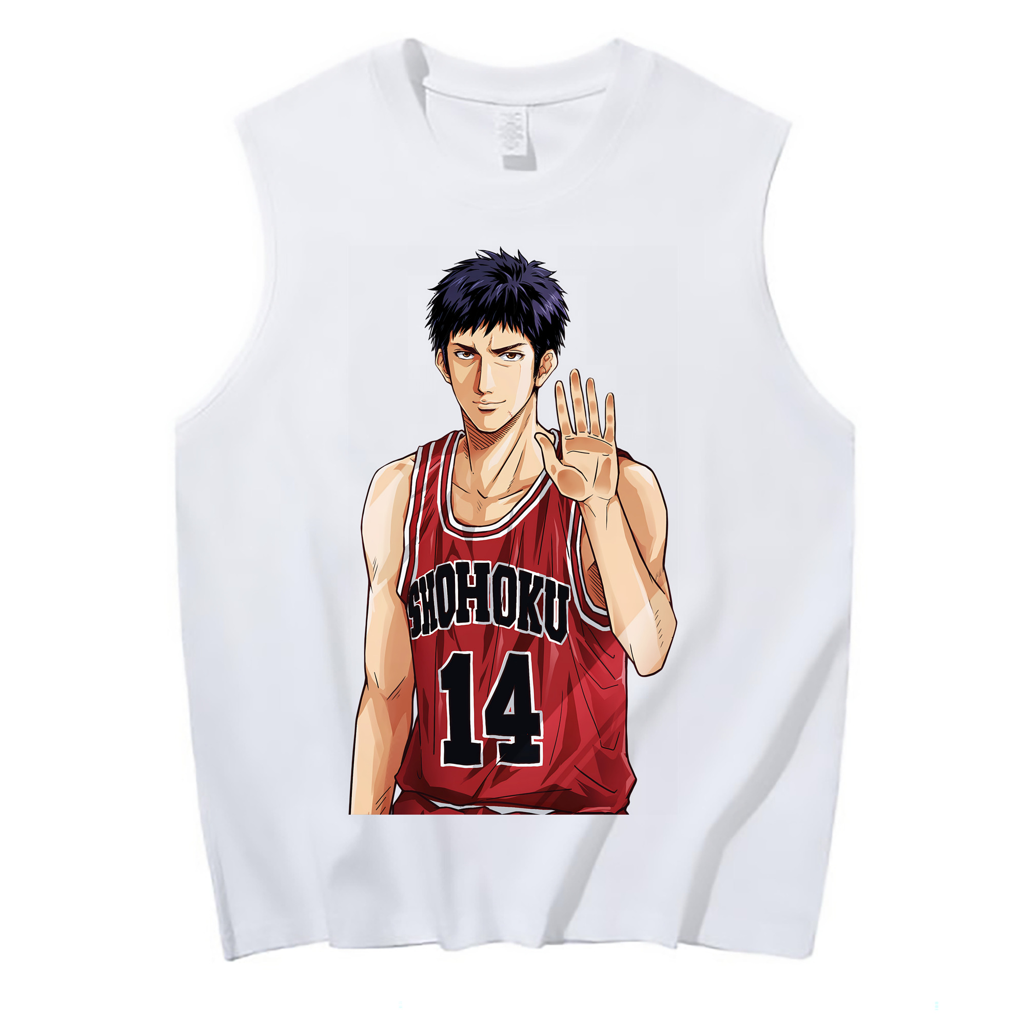 （画像用） SLAM DUNK／スラムダンク コットン100％タンクトップ（フロントプリント）