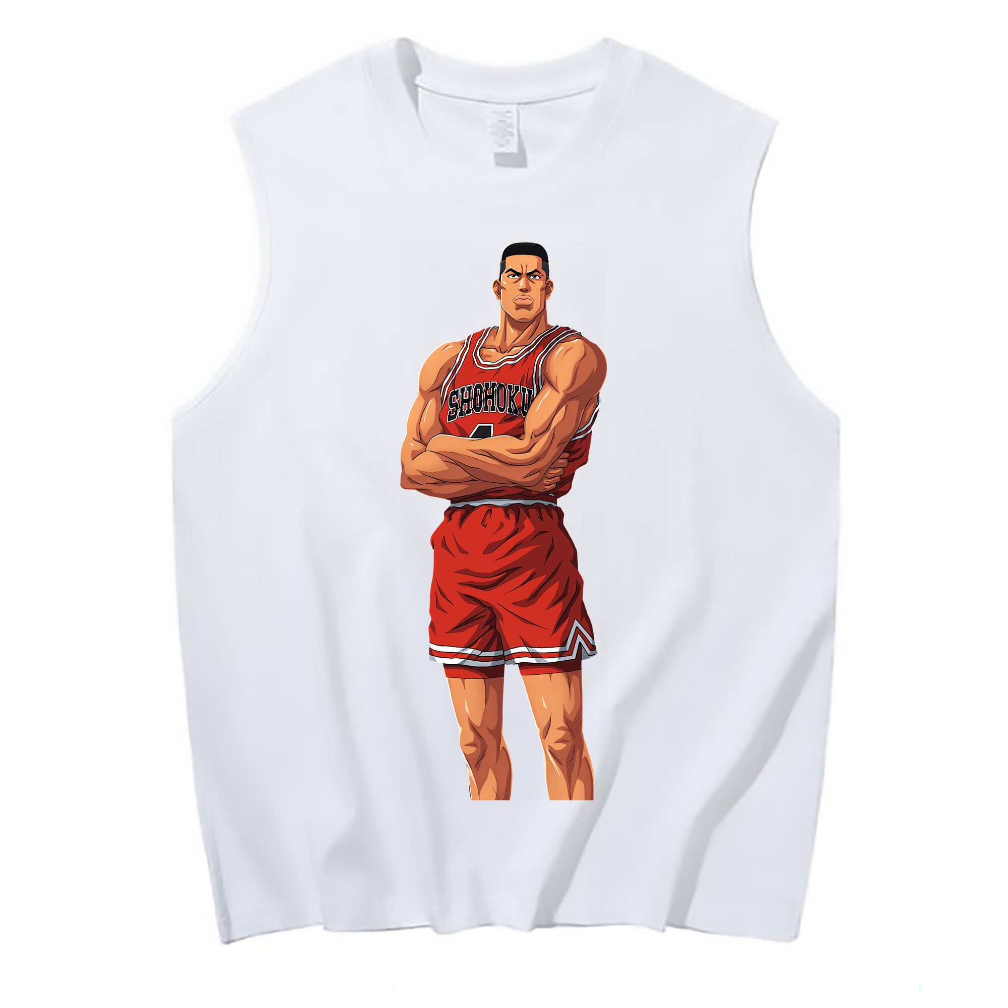 （画像用） SLAM DUNK／スラムダンク コットン100％タンクトップ（フロントプリント）