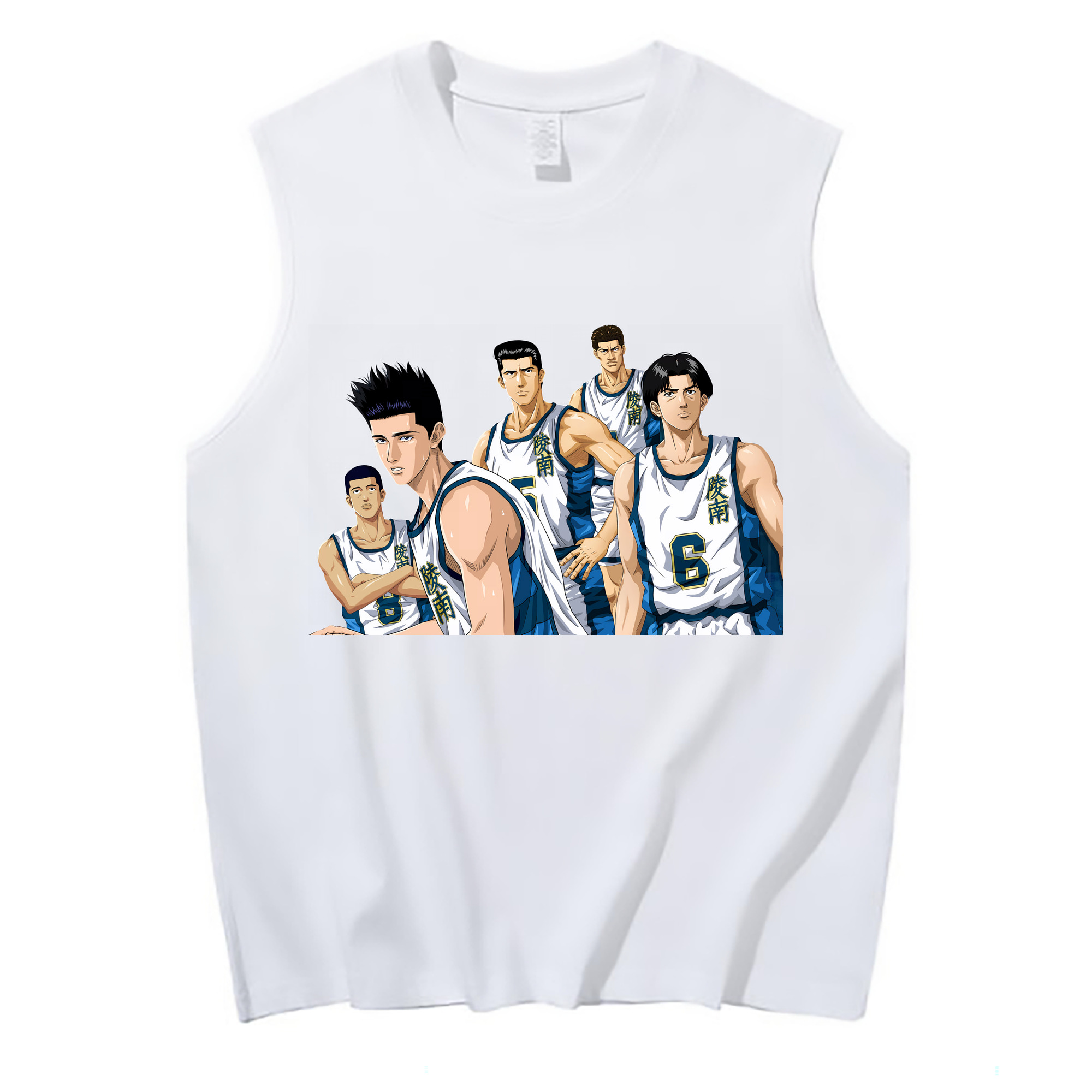 （画像用） SLAM DUNK／スラムダンク コットン100％タンクトップ（フロントプリント）