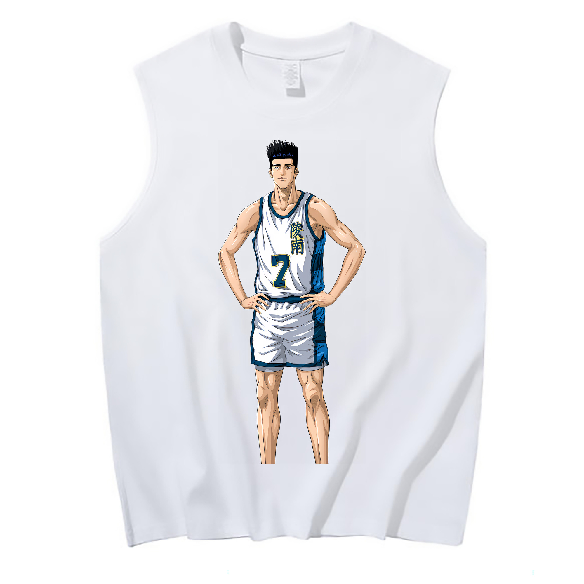 （画像用） SLAM DUNK／スラムダンク コットン100％タンクトップ（フロントプリント）
