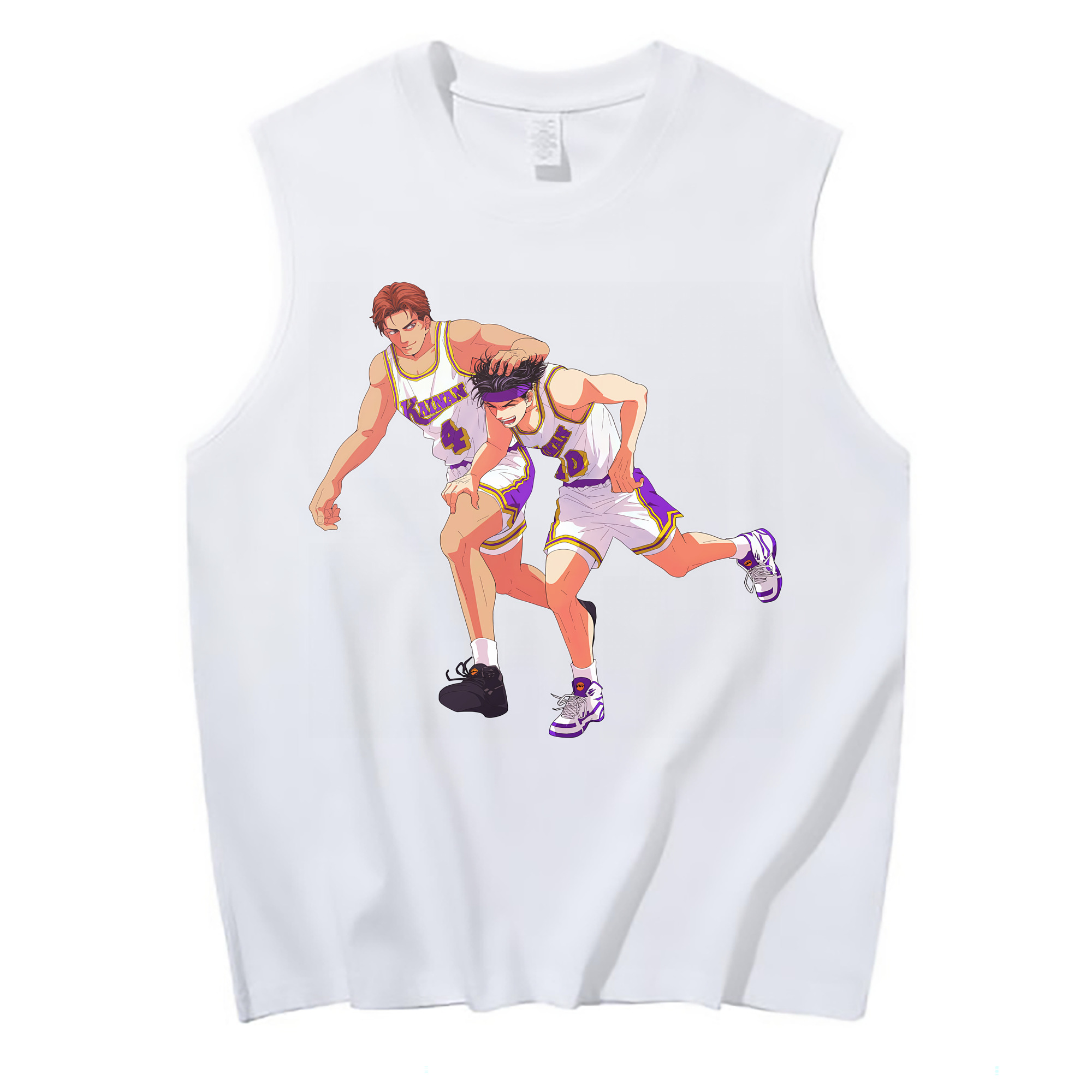 （画像用） SLAM DUNK／スラムダンク コットン100％タンクトップ（フロントプリント）