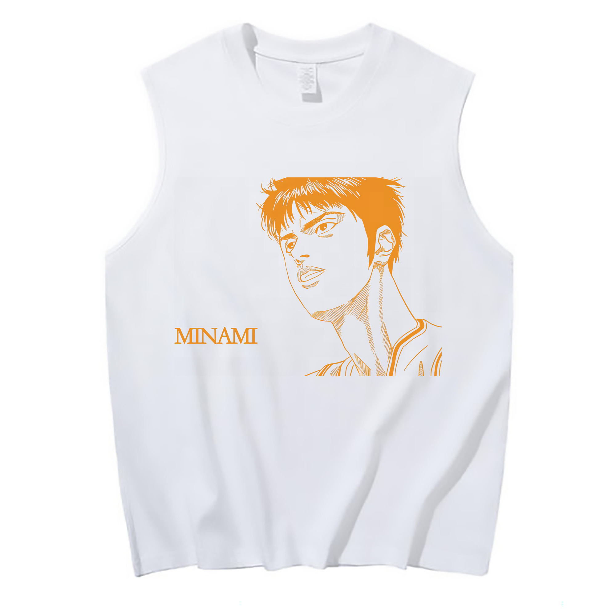 （画像用） SLAM DUNK／スラムダンク コットン100％タンクトップ（フロントプリント）
