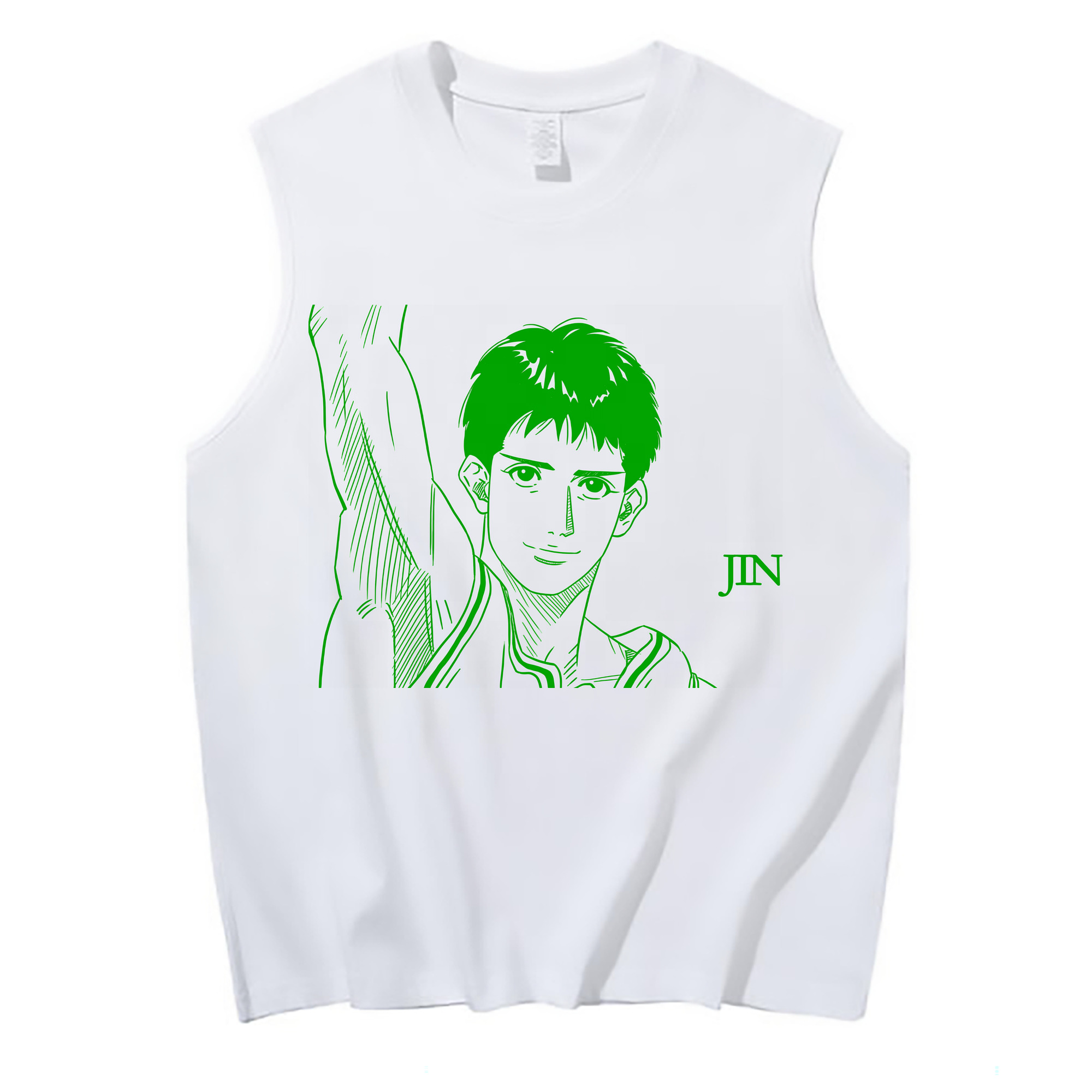 （画像用） SLAM DUNK／スラムダンク コットン100％タンクトップ（フロントプリント）