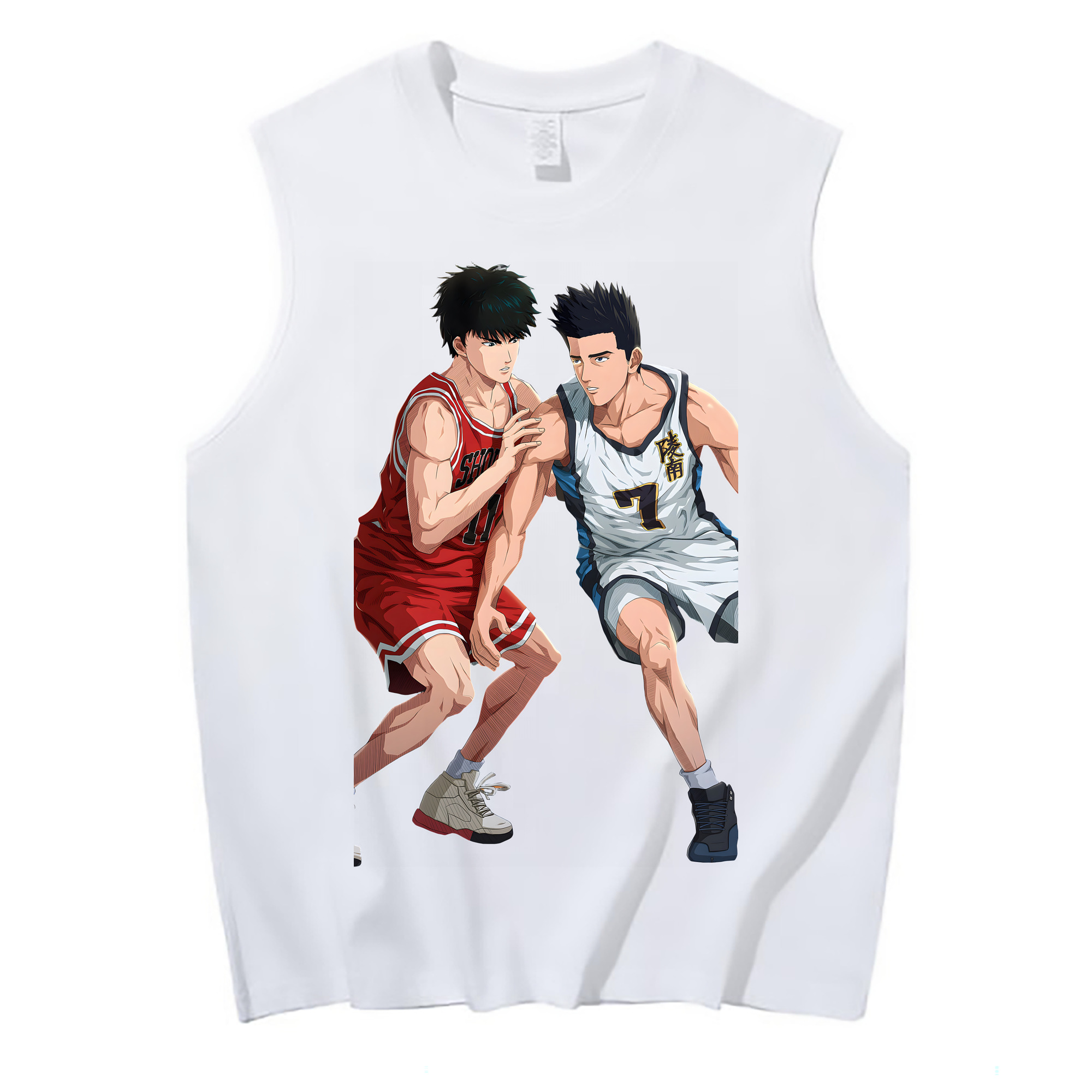 （画像用） SLAM DUNK／スラムダンク コットン100％タンクトップ（フロントプリント）