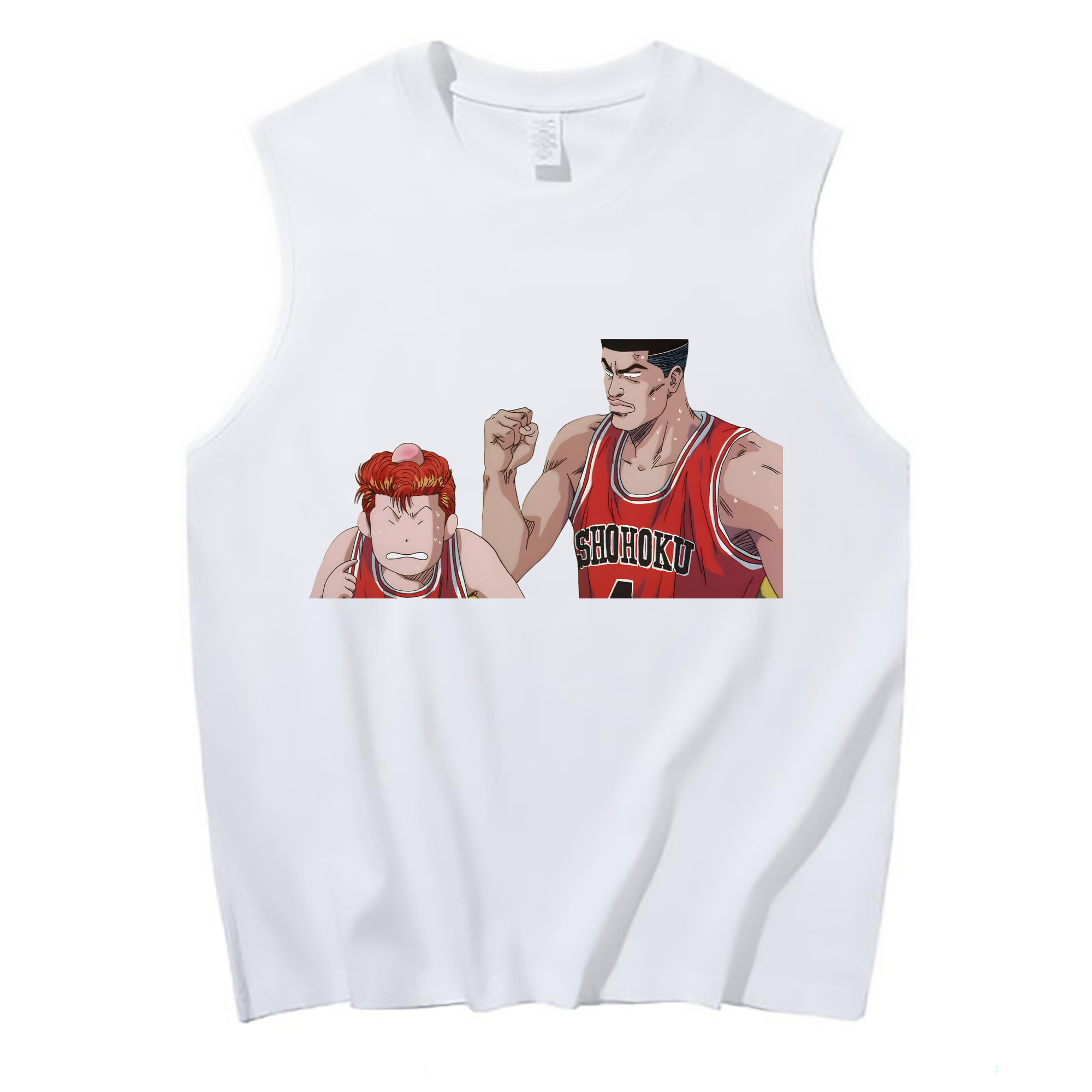 （画像用） SLAM DUNK／スラムダンク コットン100％タンクトップ（フロントプリント）