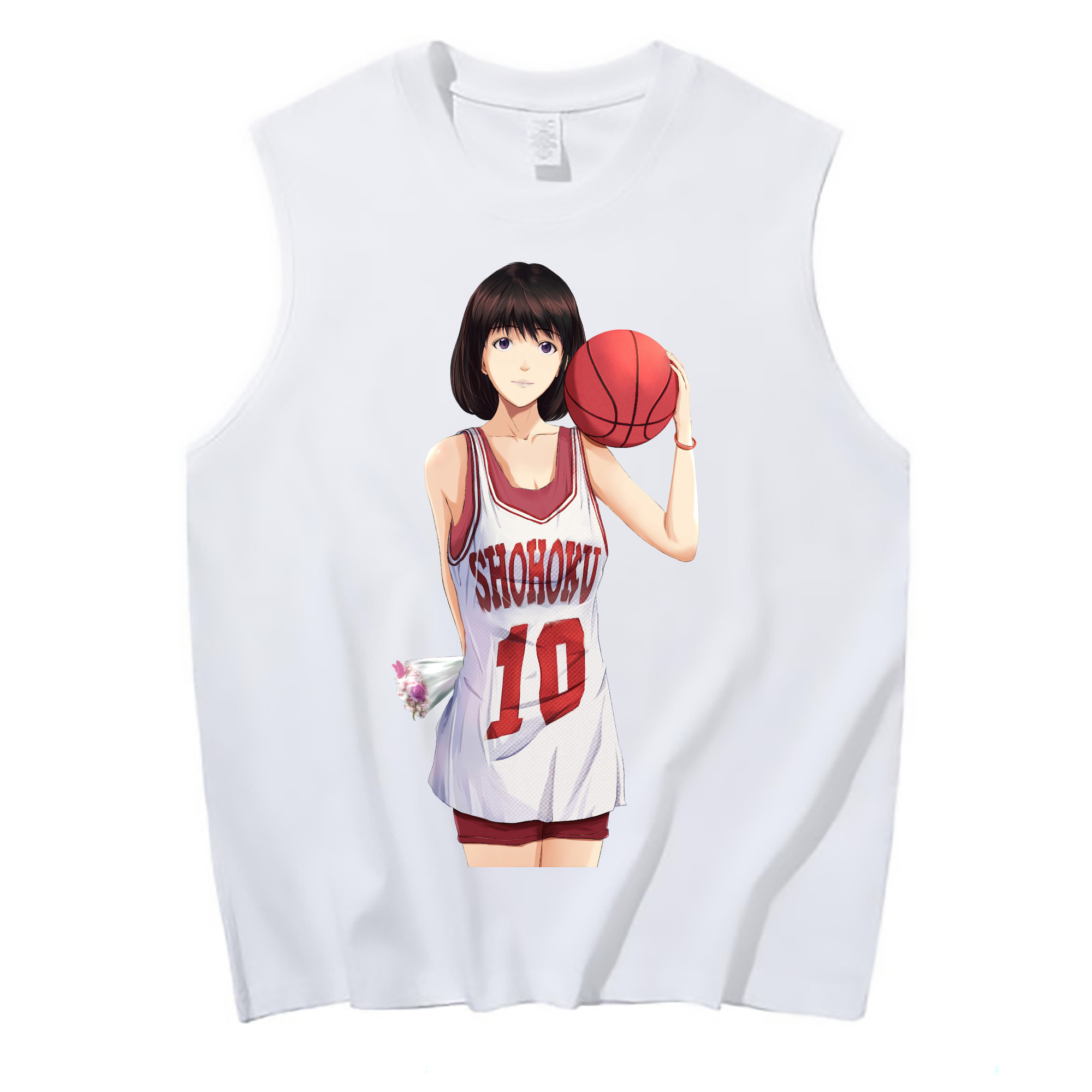 （画像用） SLAM DUNK／スラムダンク コットン100％タンクトップ（フロントプリント）