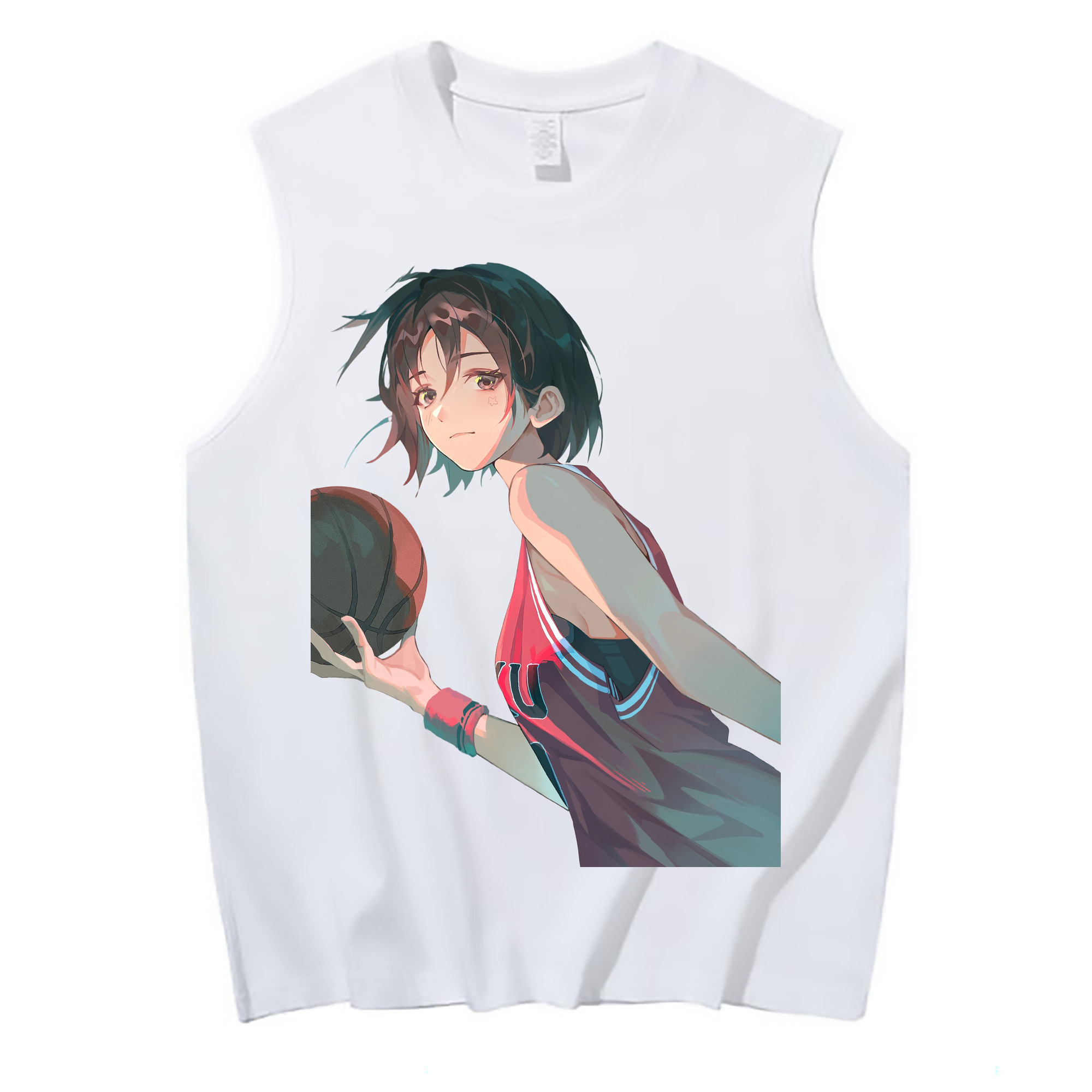 （画像用） SLAM DUNK／スラムダンク コットン100％タンクトップ（フロントプリント）