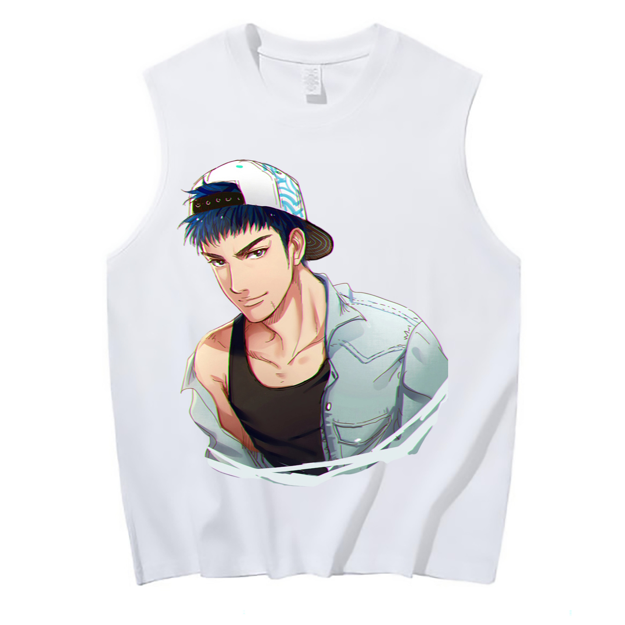 （画像用） SLAM DUNK／スラムダンク コットン100％タンクトップ（フロントプリント）