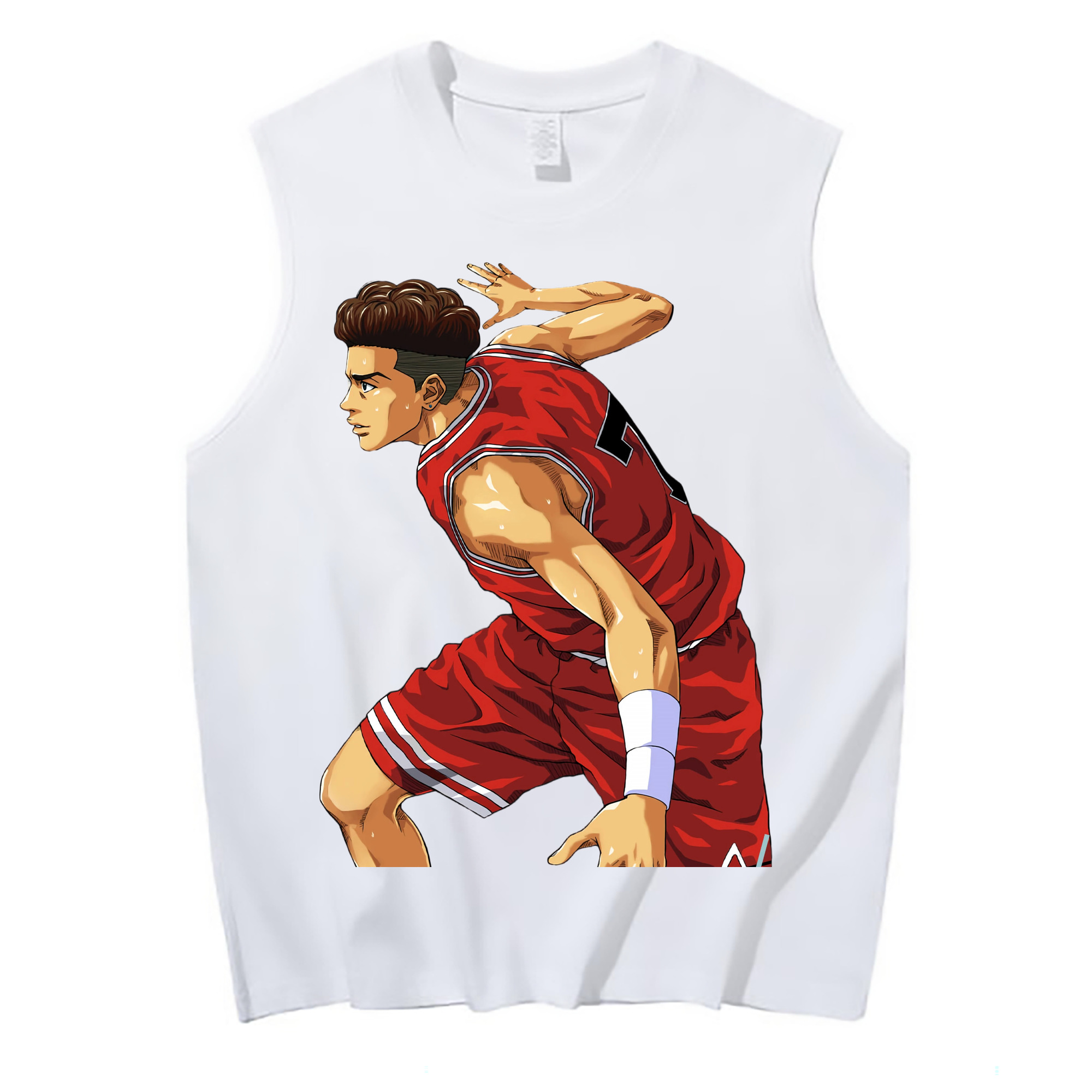 （画像用） SLAM DUNK／スラムダンク コットン100％タンクトップ（フロントプリント）