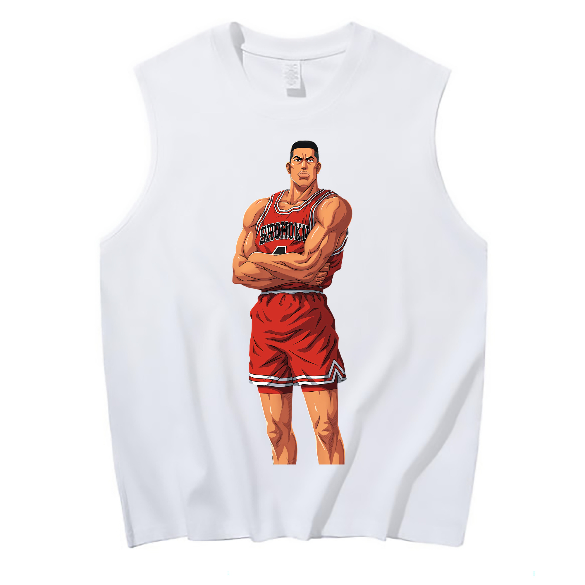 （画像用） SLAM DUNK／スラムダンク コットン100％タンクトップ（フロントプリント）