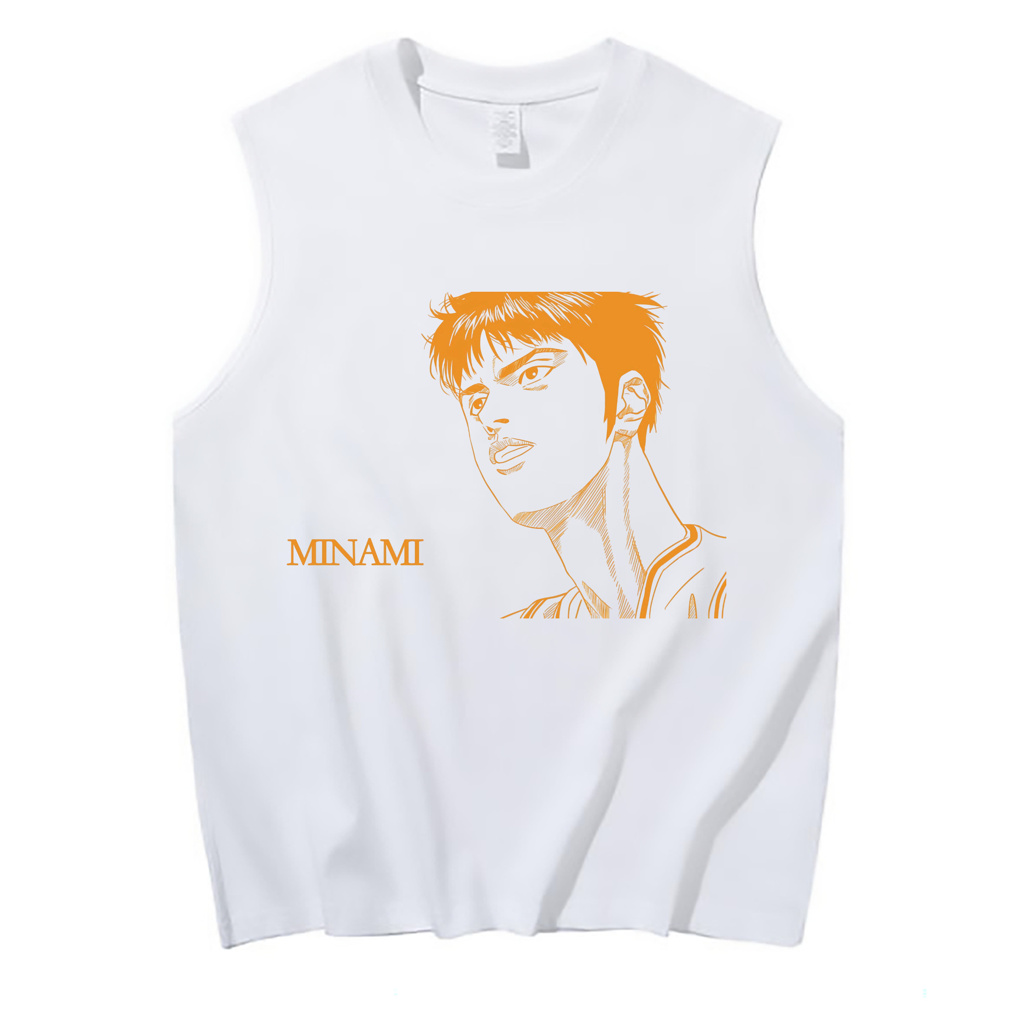 （画像用） SLAM DUNK／スラムダンク コットン100％タンクトップ（フロントプリント）