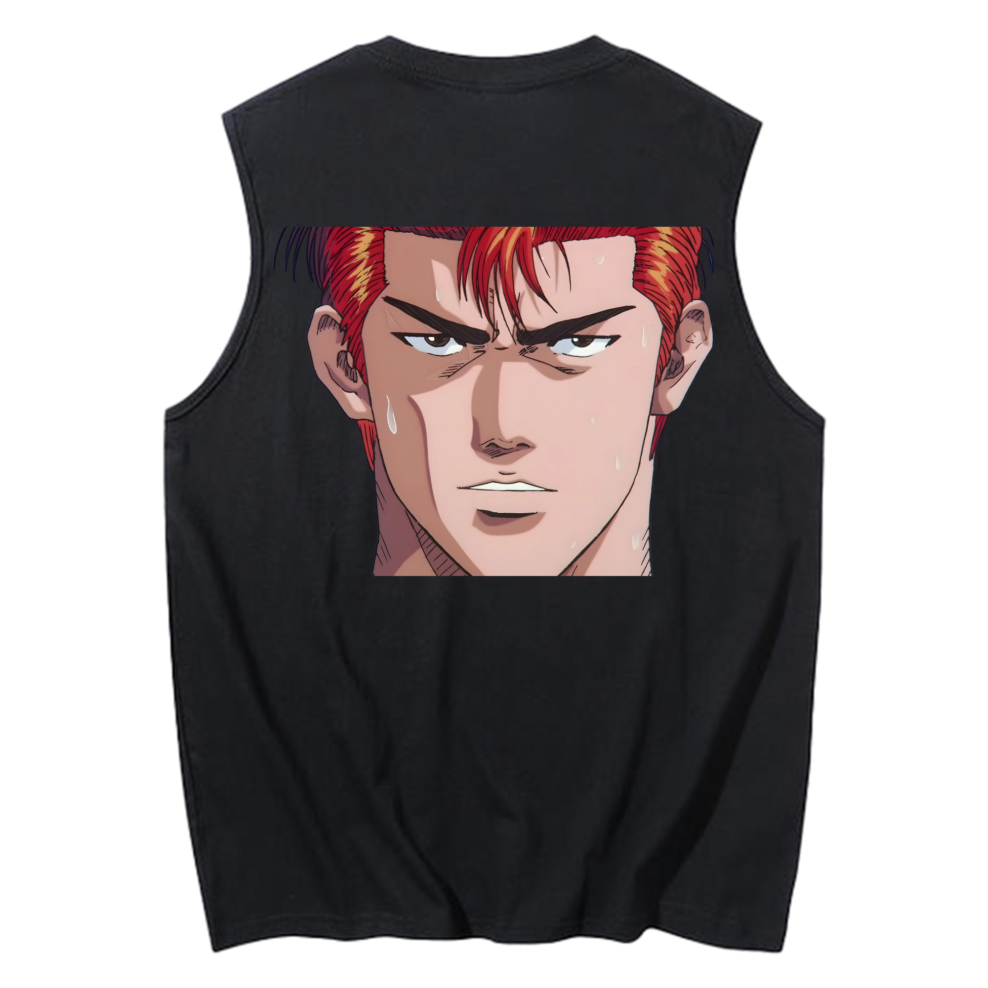 （画像用） SLAM DUNK／スラムダンク コットン100％タンクトップ（背面プリント）