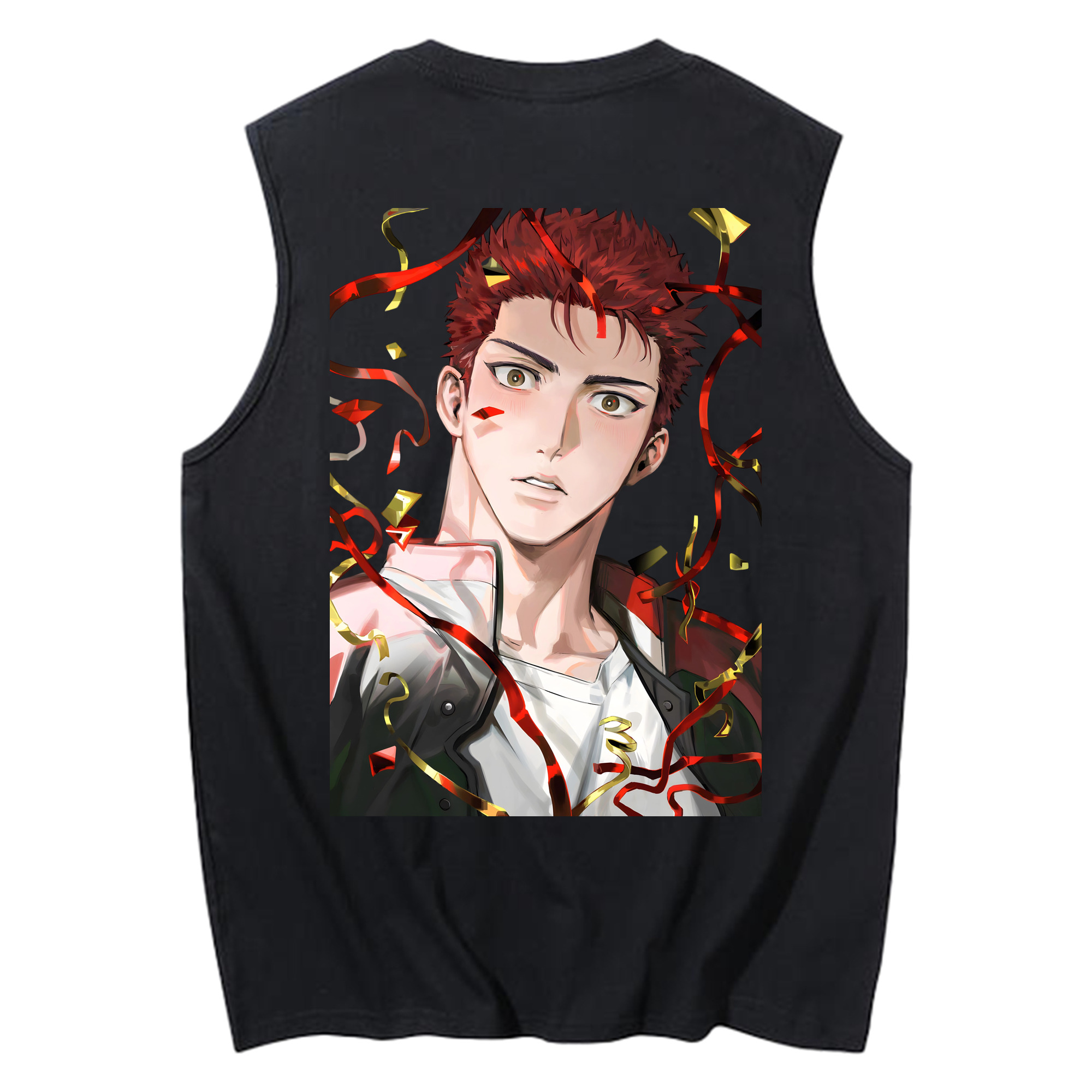 （画像用） SLAM DUNK／スラムダンク コットン100％タンクトップ（背面プリント）