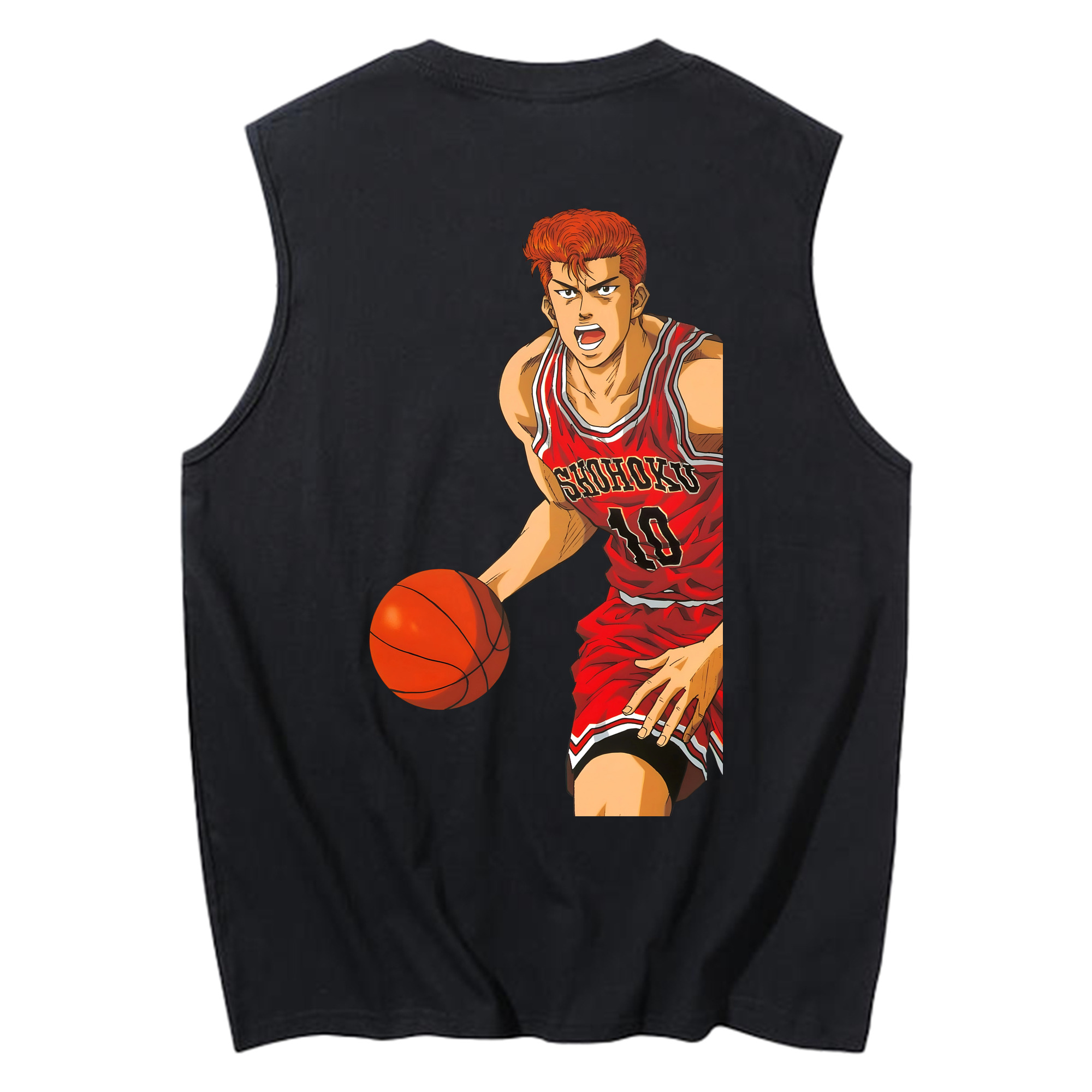 （画像用） SLAM DUNK／スラムダンク コットン100％タンクトップ（背面プリント）
