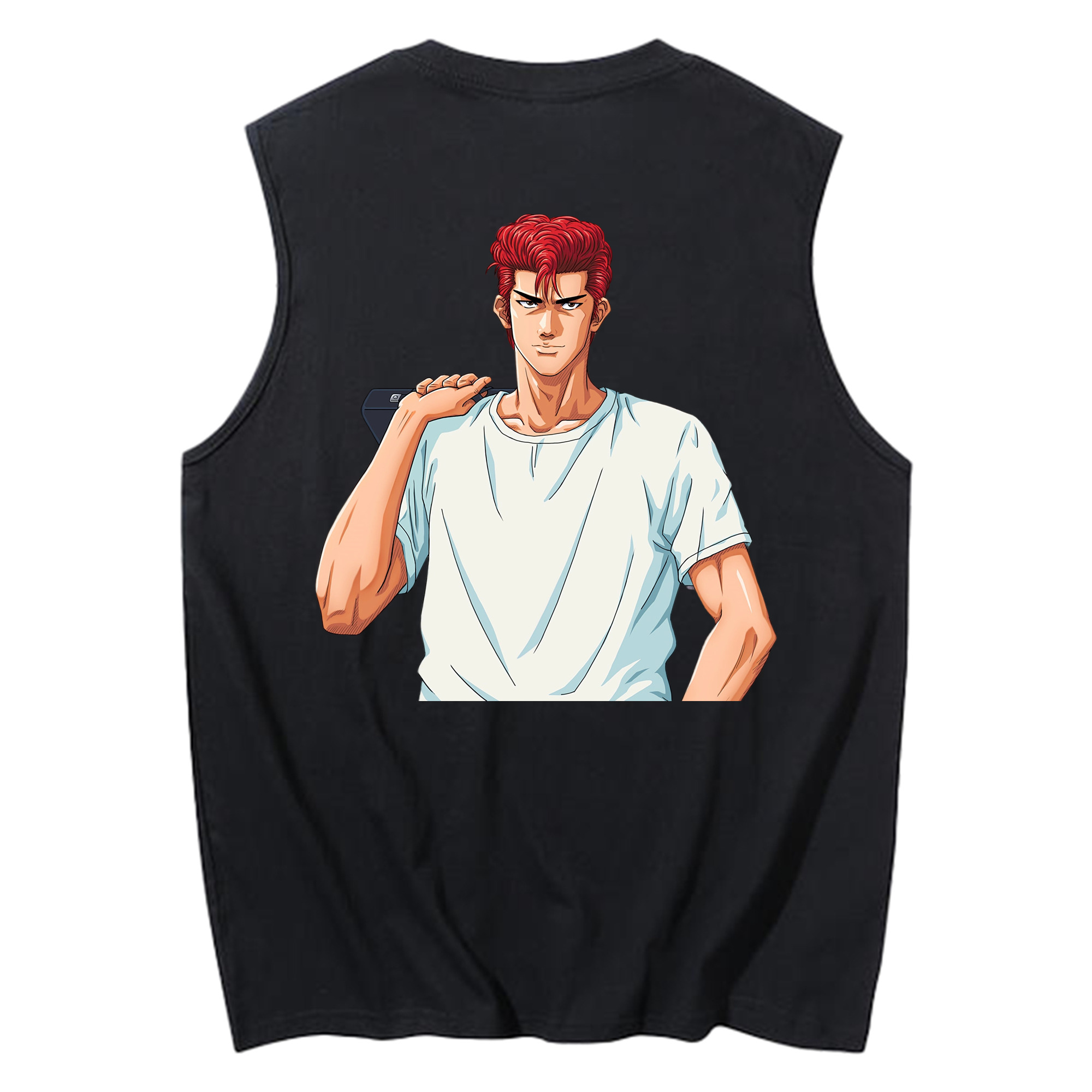 （画像用） SLAM DUNK／スラムダンク コットン100％タンクトップ（背面プリント）