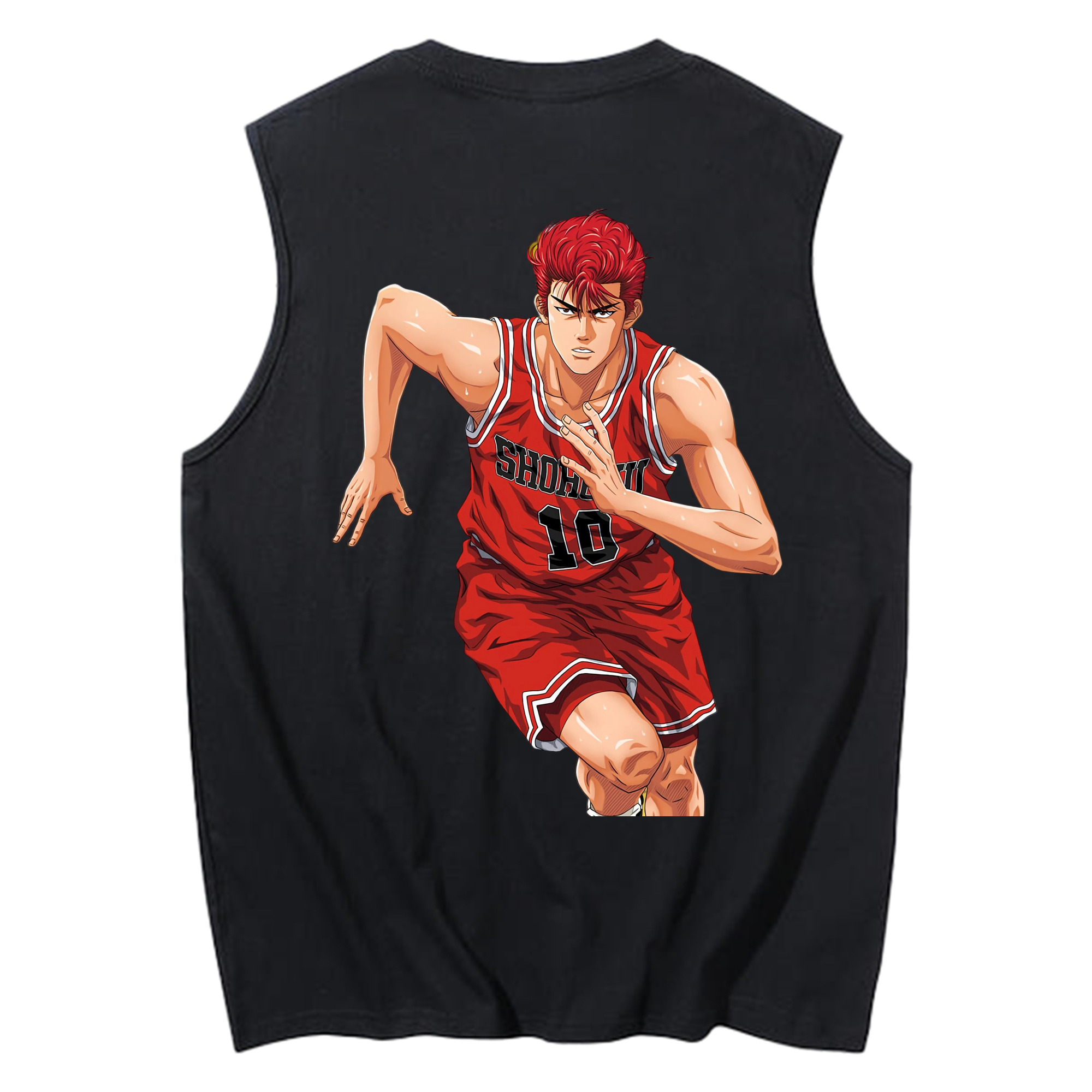 （画像用） SLAM DUNK／スラムダンク コットン100％タンクトップ（背面プリント）