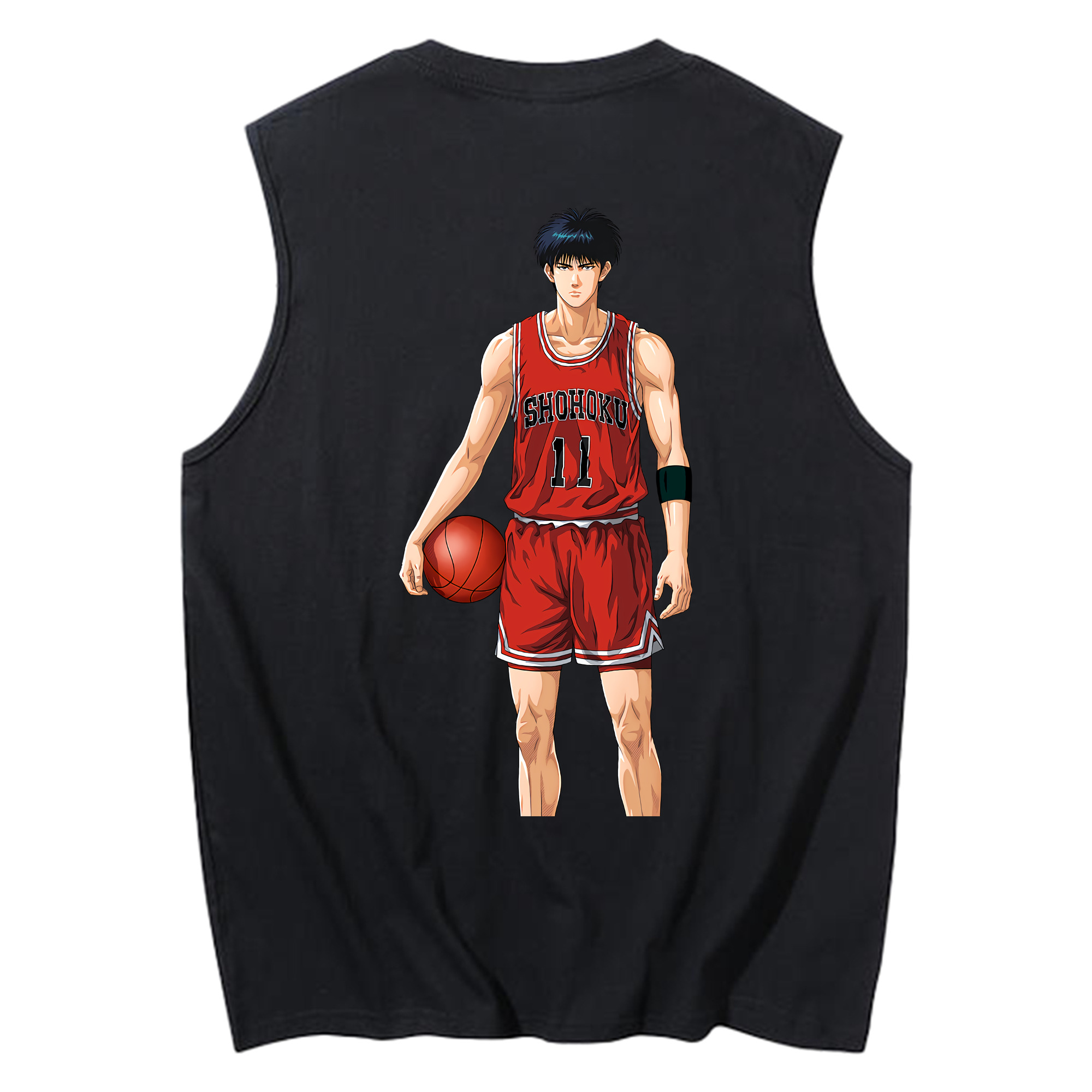 （画像用） SLAM DUNK／スラムダンク コットン100％タンクトップ（背面プリント）